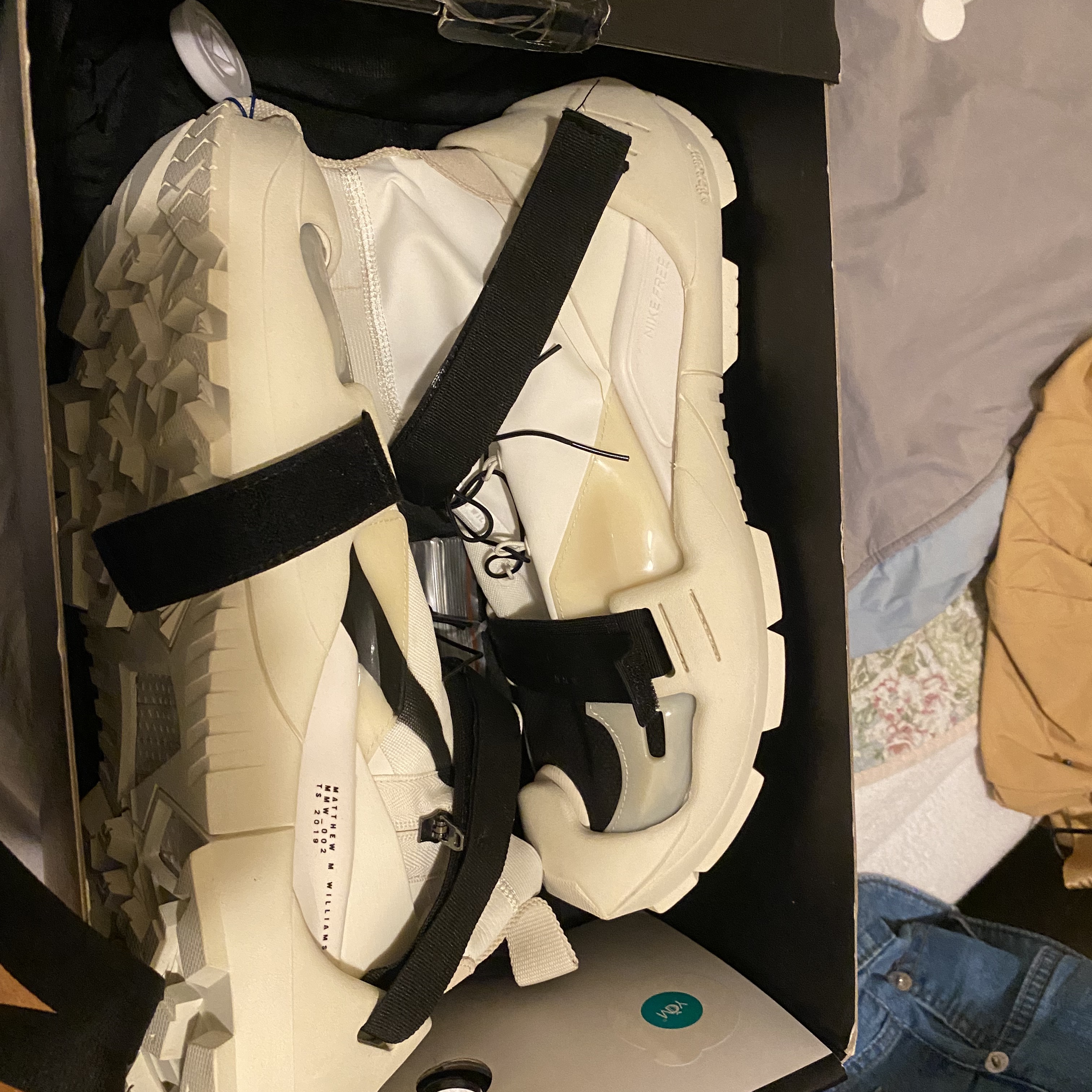 Nike x Matthew M Williams Free TR 3 SP Sail Black 착용 스타일