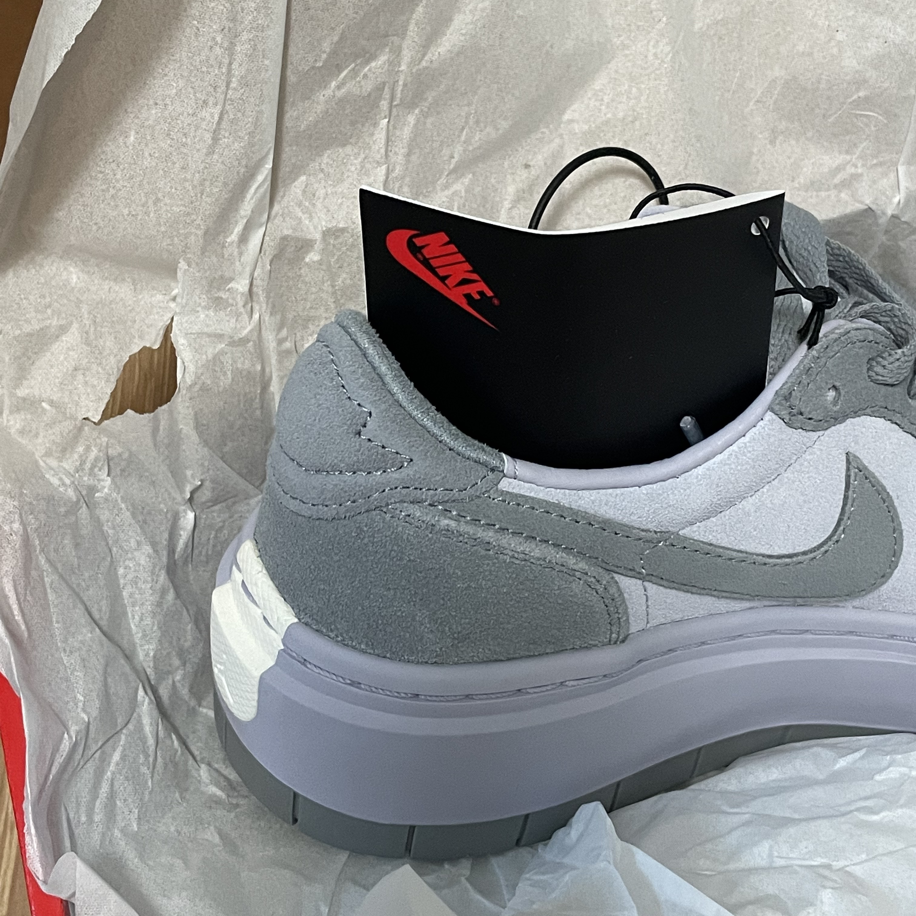(W) Jordan 1 Elevate Low Stealth 착용 스타일 - 1