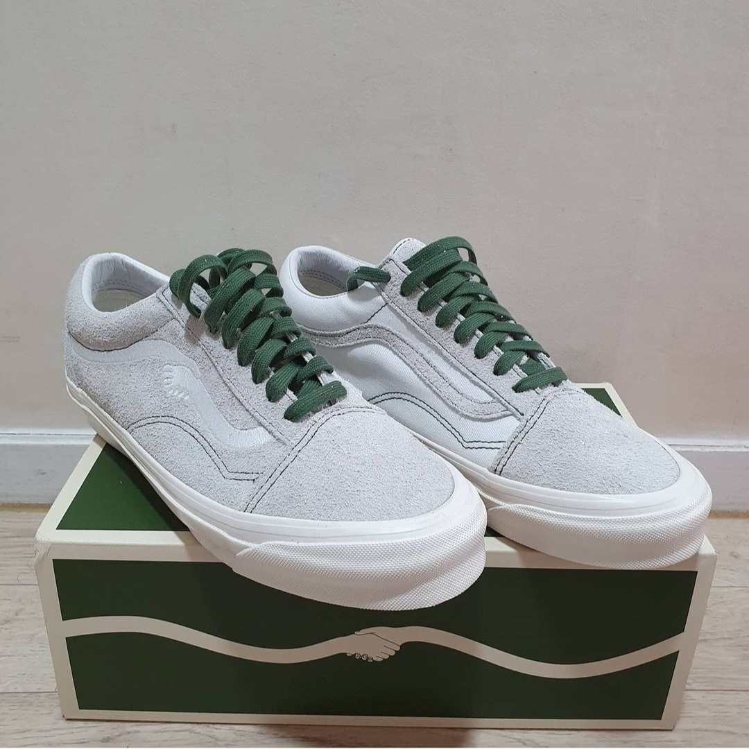 Vans Vault x Notre OG Old Skool LX True White 착용 스타일