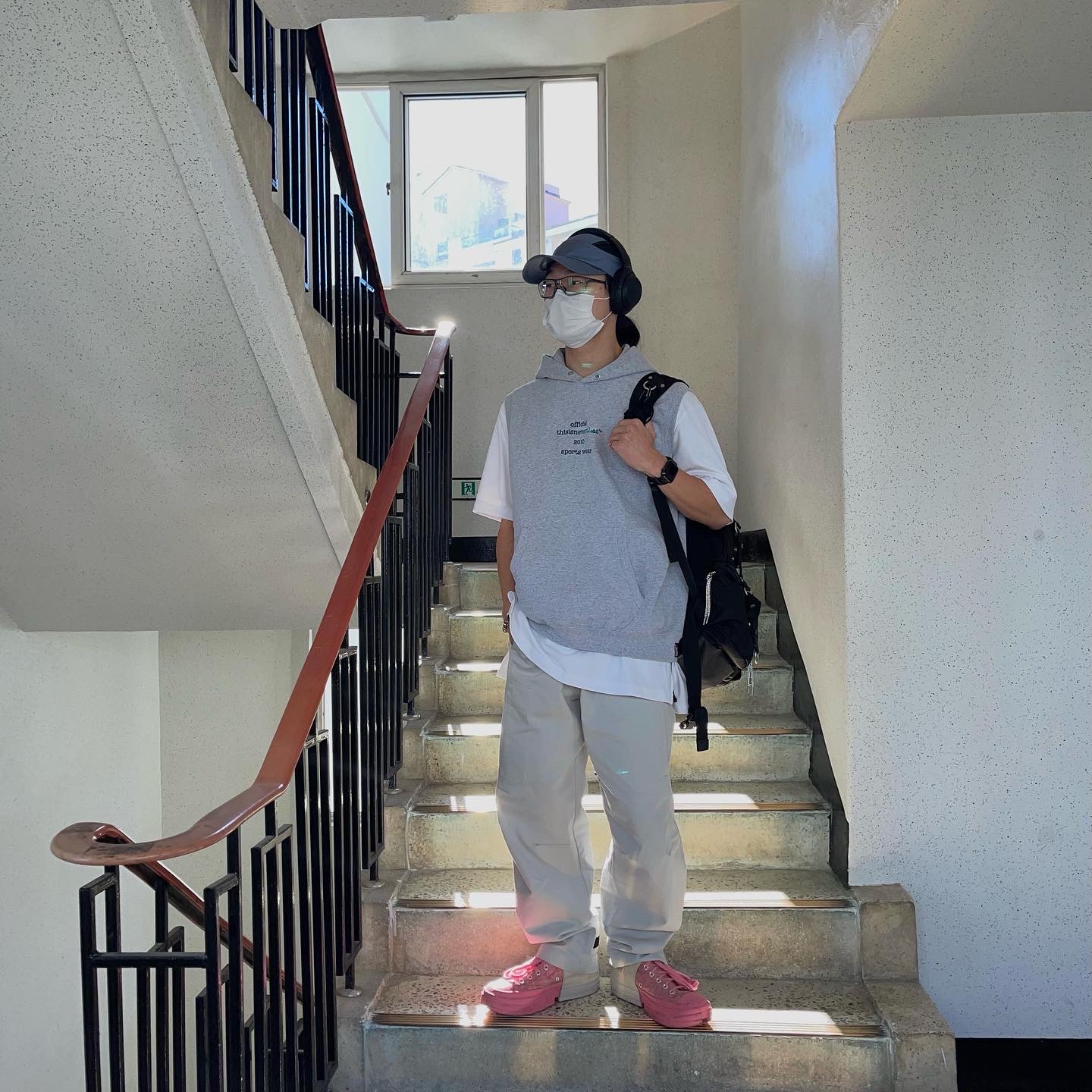 Converse x Feng Chen Wang Chuck 70 2-in-1 Quartz Pink 착용 스타일 - 4
