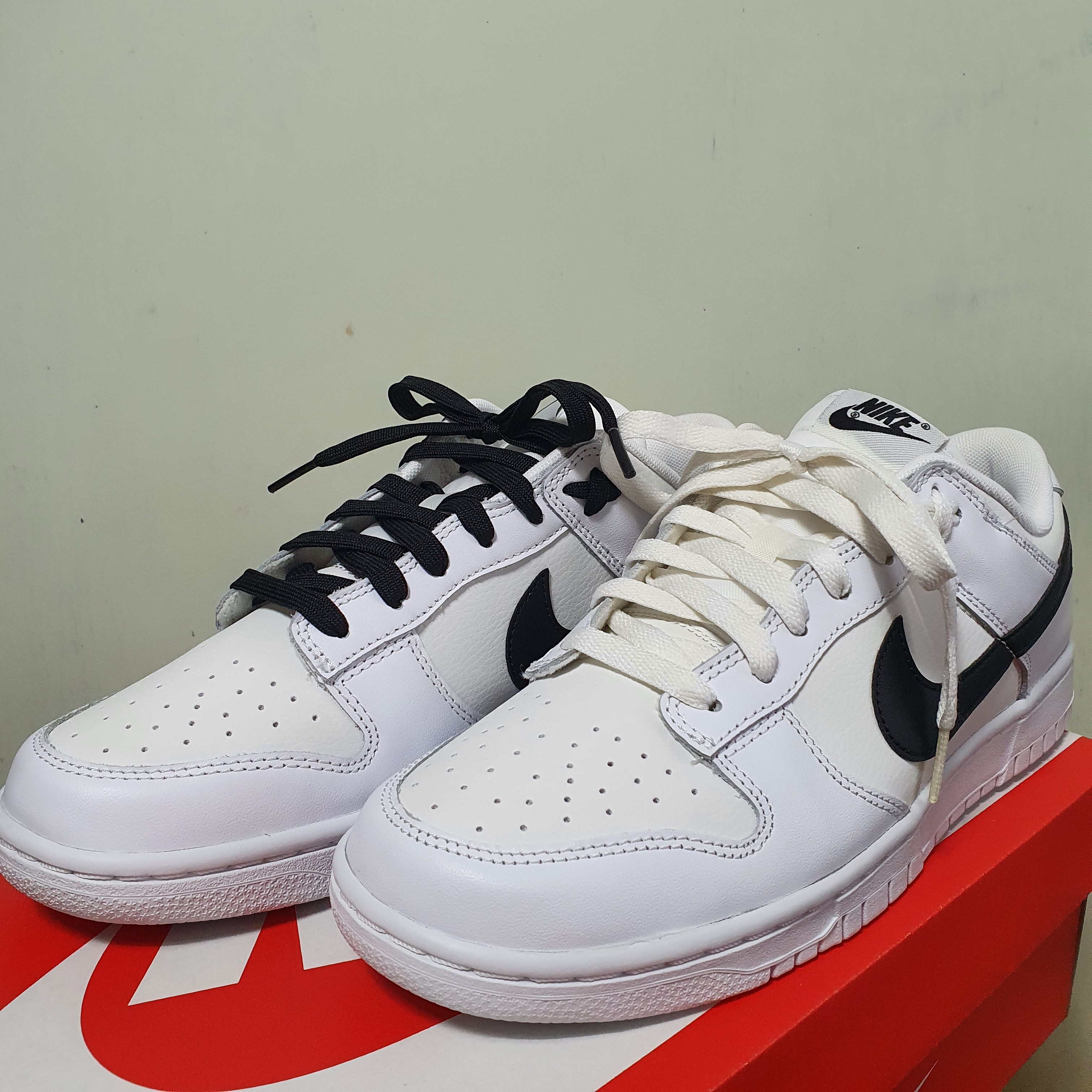 Nike Dunk Low Retro Summit White 착용 스타일