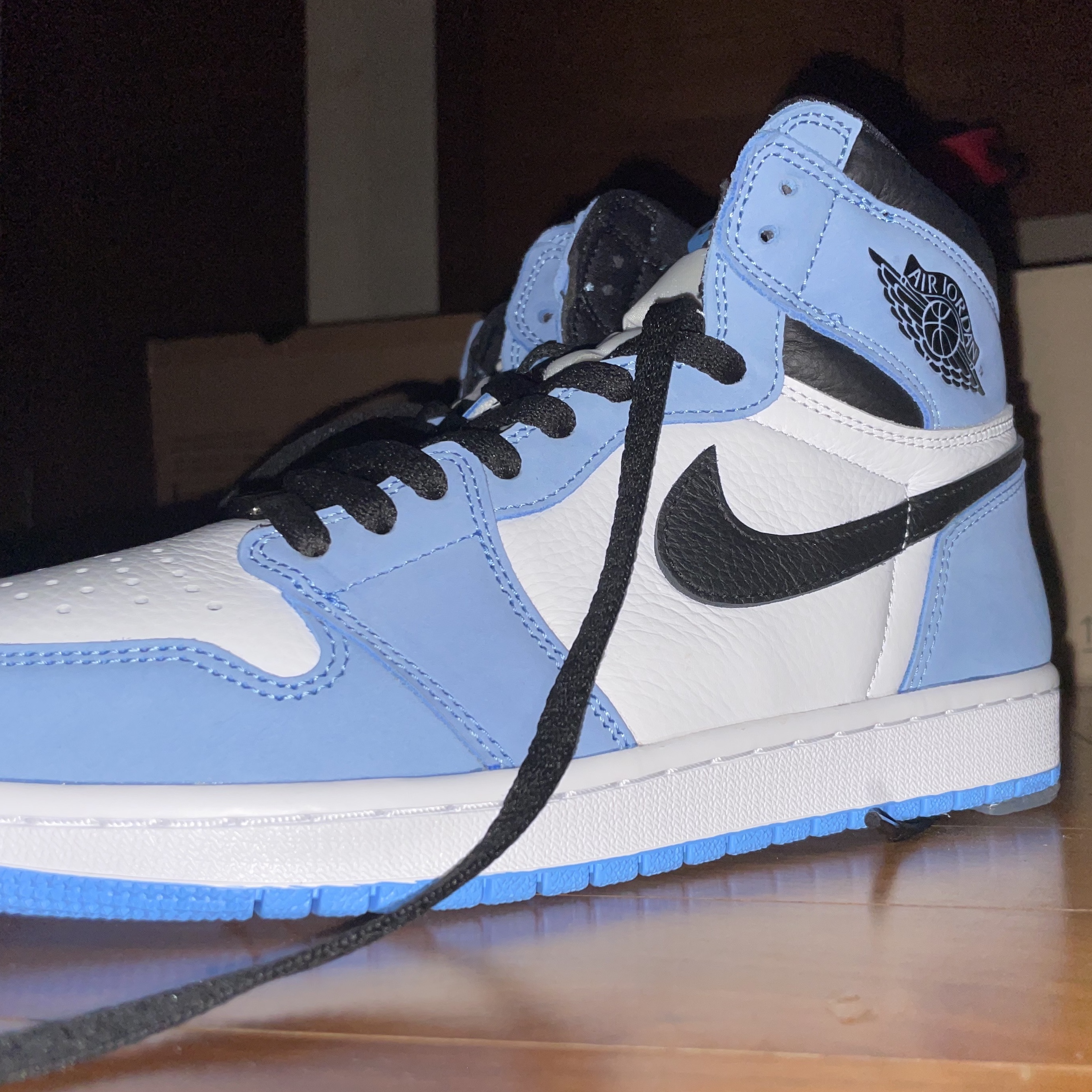 Jordan 1 KO Chicago 2021, Jordan 1 Retro High OG University Blue 착용 스타일 - 2