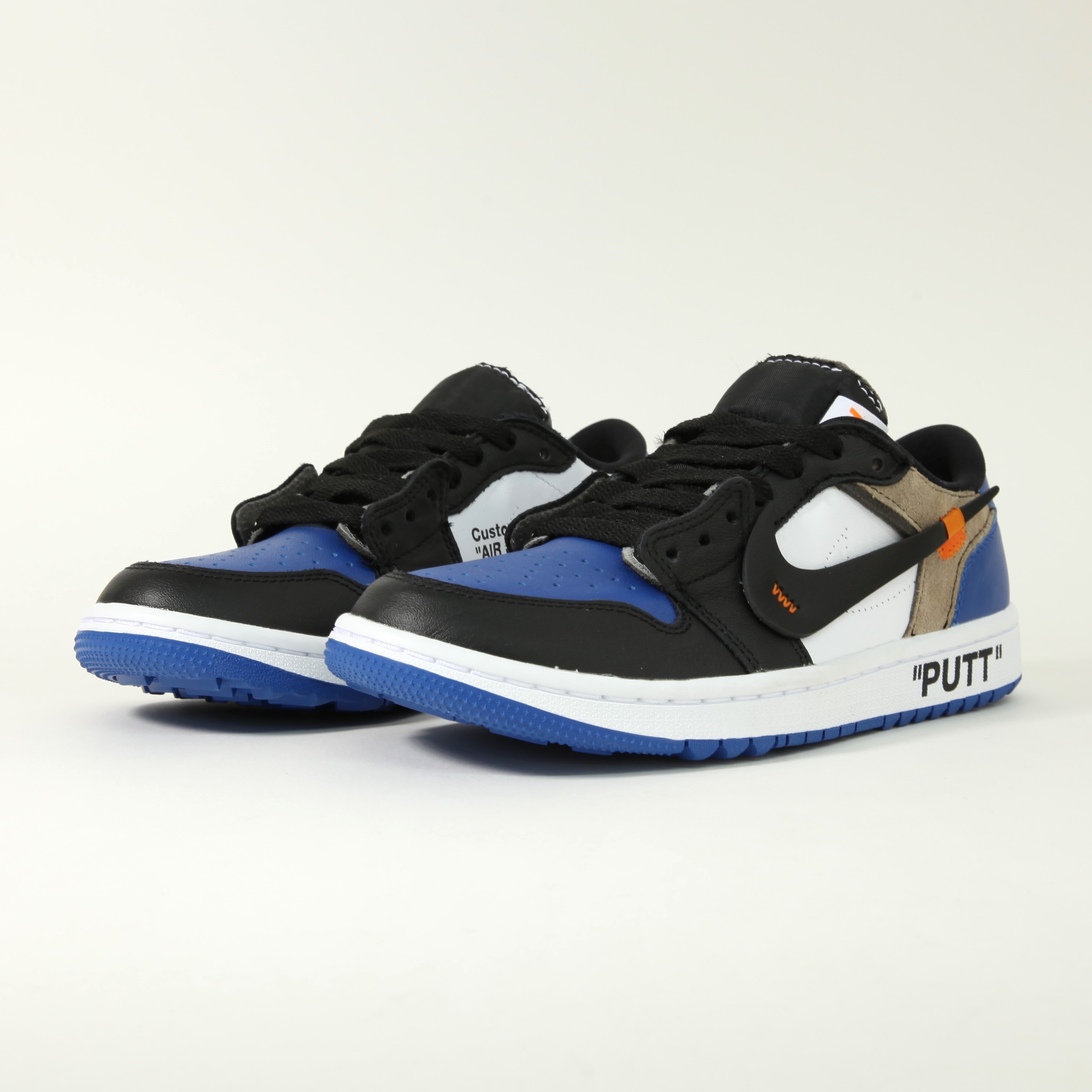 Jordan 1 Low Golf Sport Royal 착용 스타일 - 3