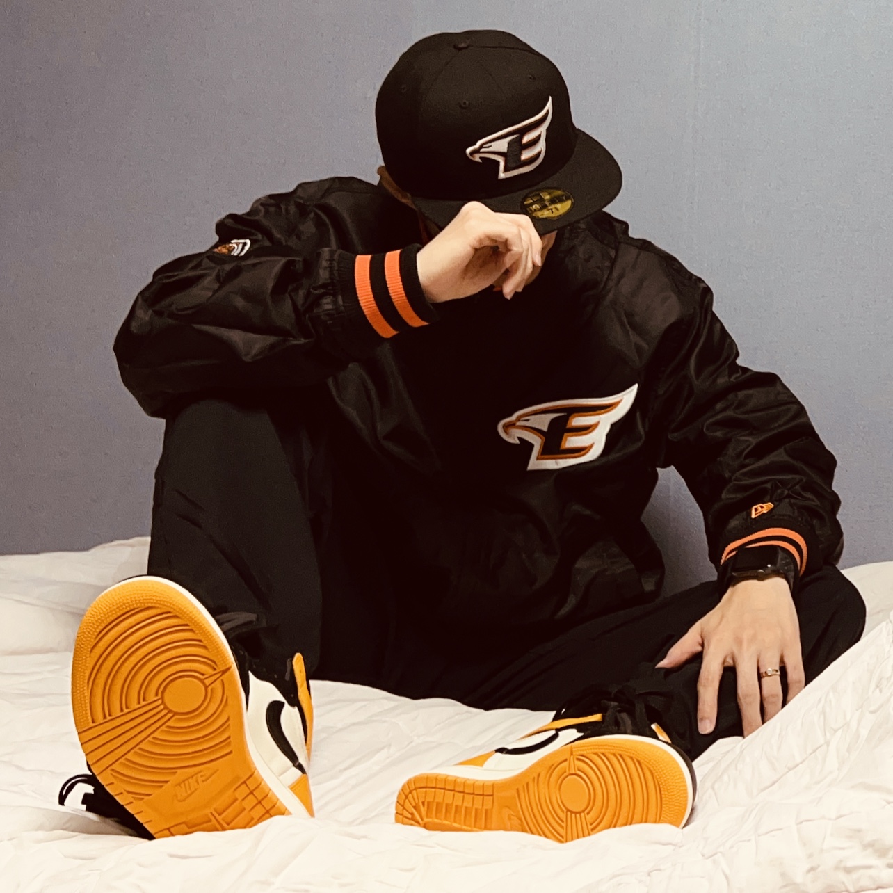 Jordan 1 Retro High OG Taxi 착용 스타일