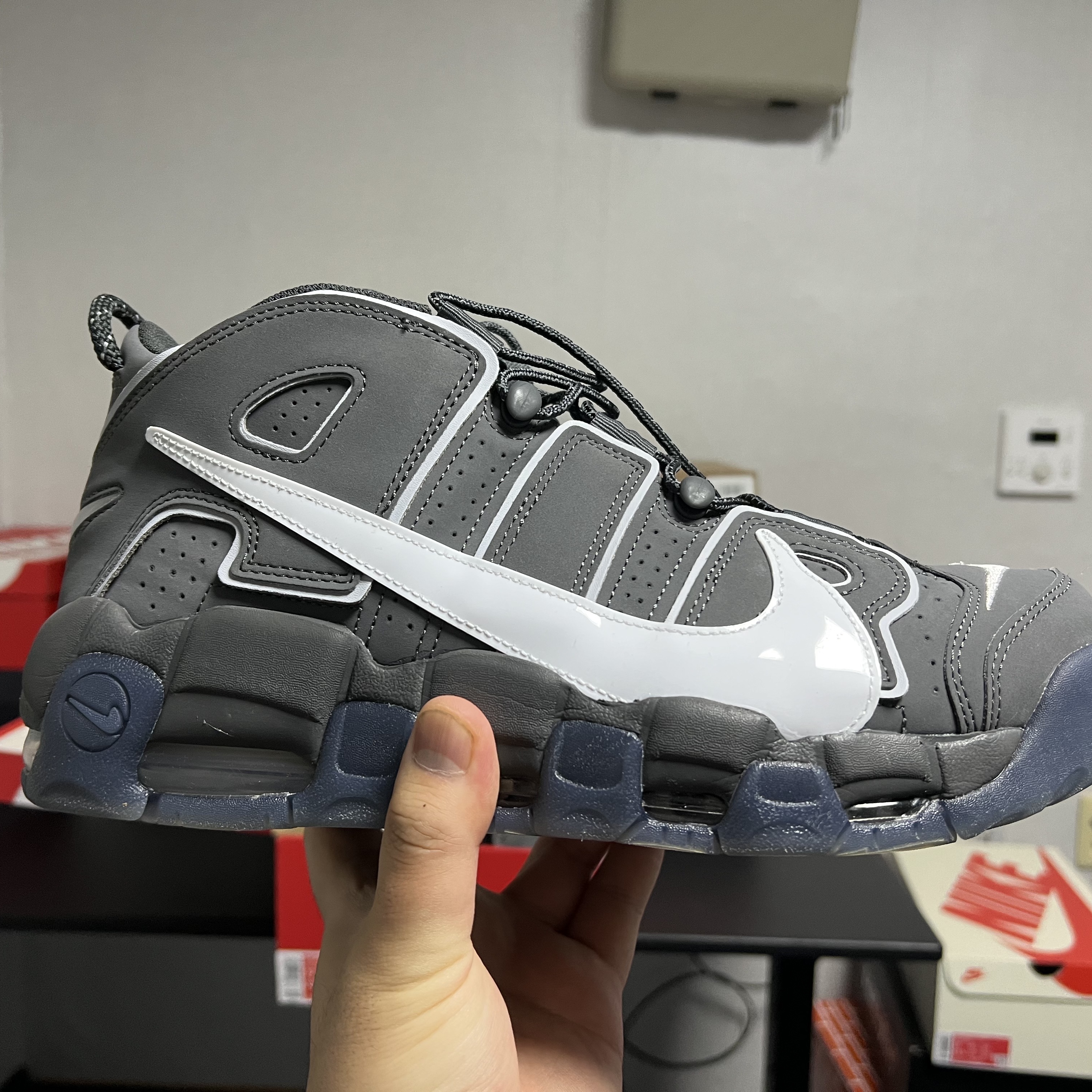 Nike Air More Uptempo 96 Copy and Paste 착용 스타일 - 2