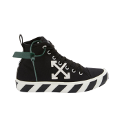 Off-White Arrow Mid Vulcanized Sneakers Black White - 22FW