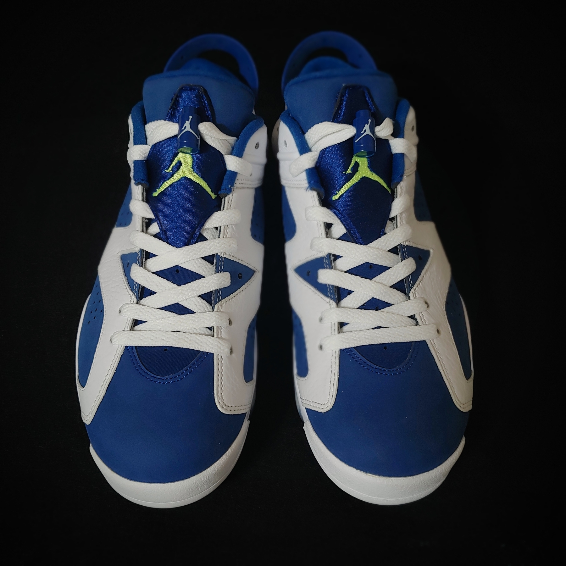 Jordan 6 Retro Low Ghost Green 착용 스타일 - 1