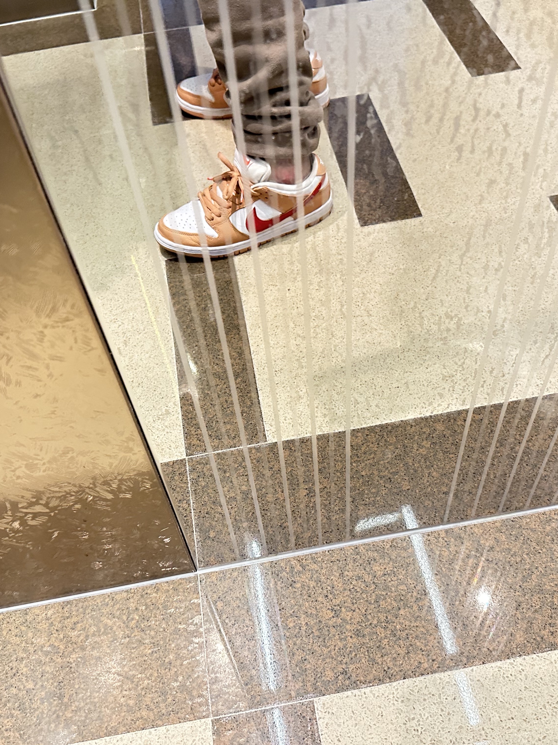 Nike SB Dunk Low Pro Light Cognac 착용 스타일 - 4