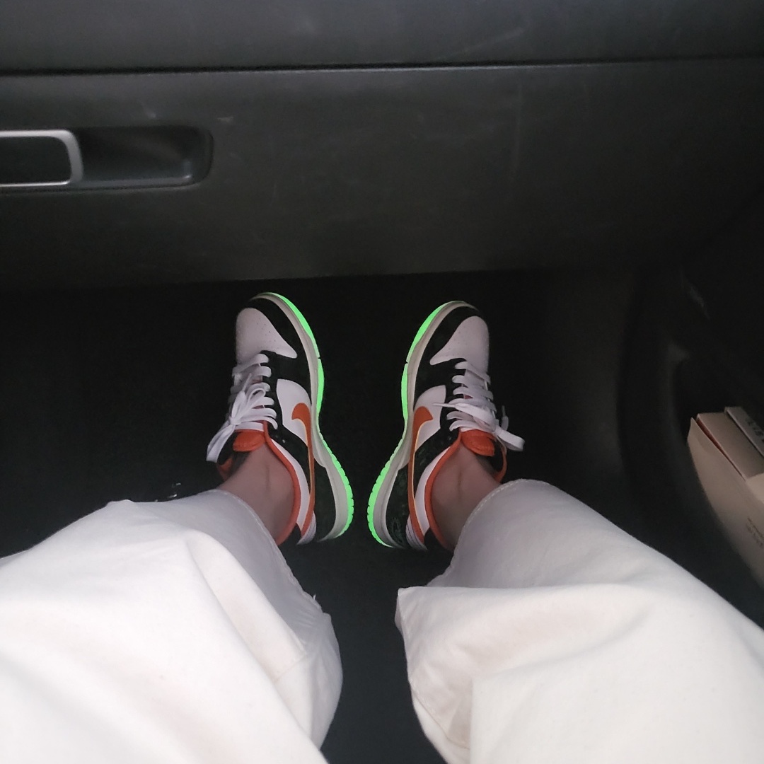 (GS) Nike Dunk Low PRM Halloween, (PS) Nike Dunk Low PRM Halloween 착용 스타일 - 1