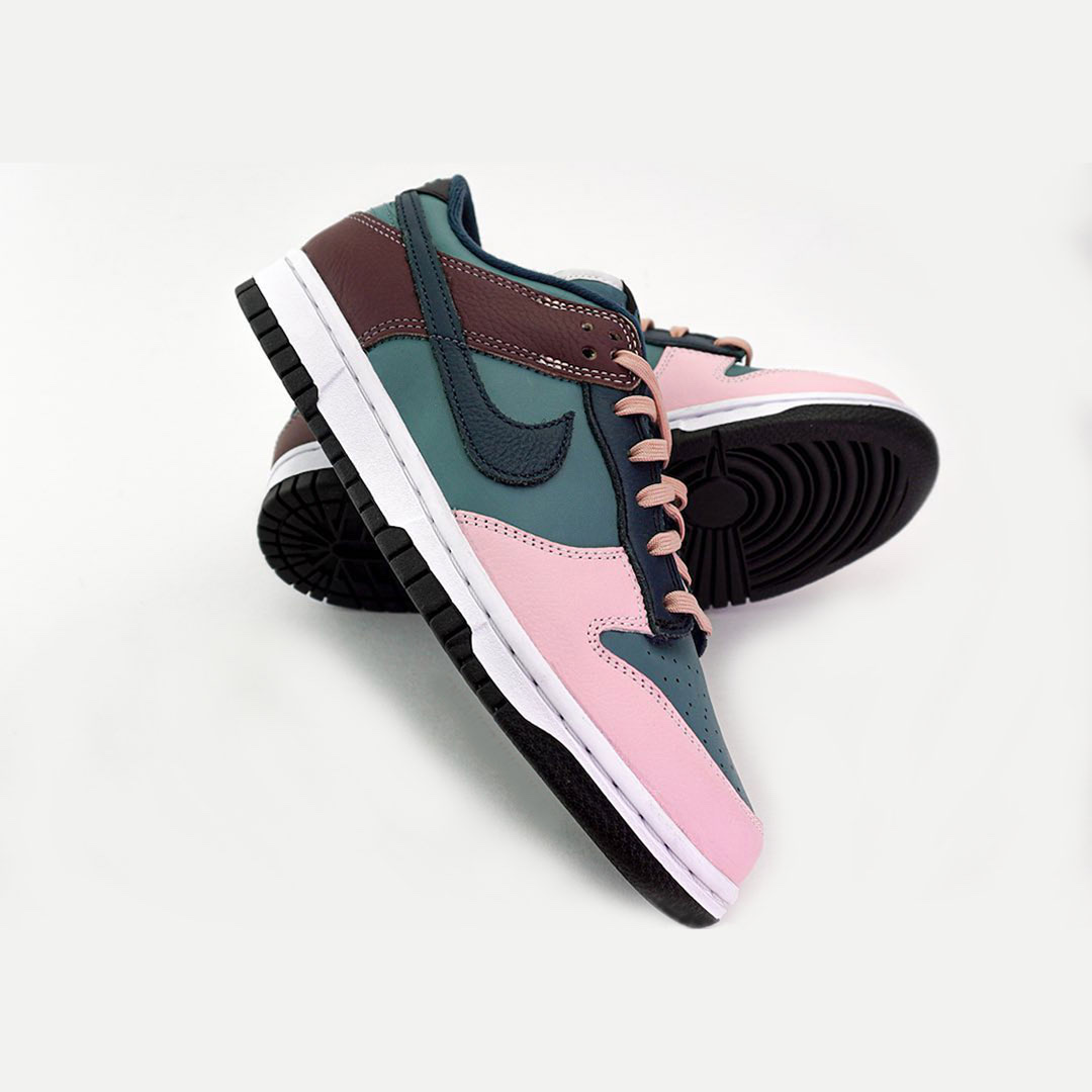 Nike Air Force 1 '07 LV8 Arctic Orange Velvet Brown, (W) Nike Dunk Low Vintage Green 착용 스타일 - 3