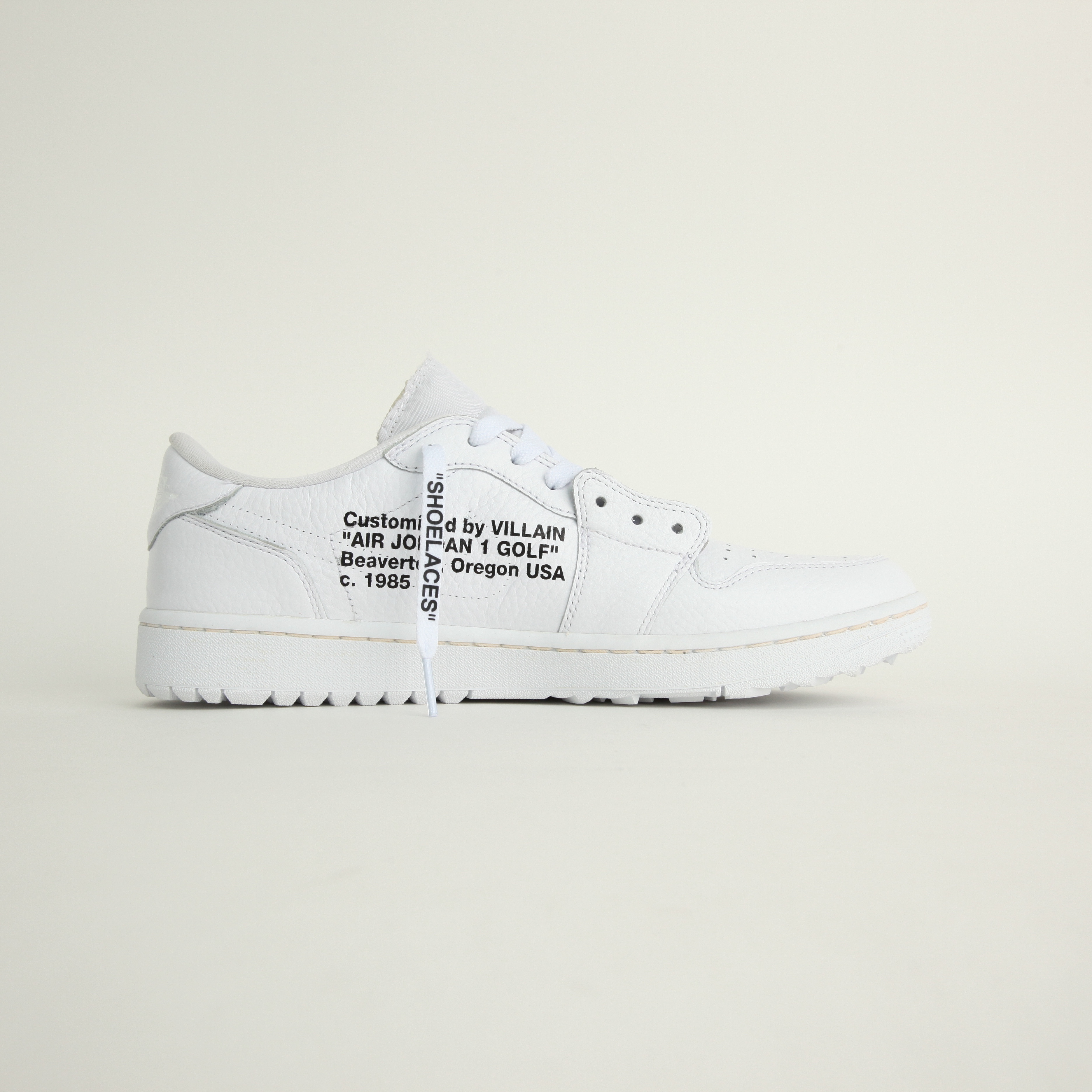 Jordan 1 Low Golf Triple White 착용 스타일 - 4
