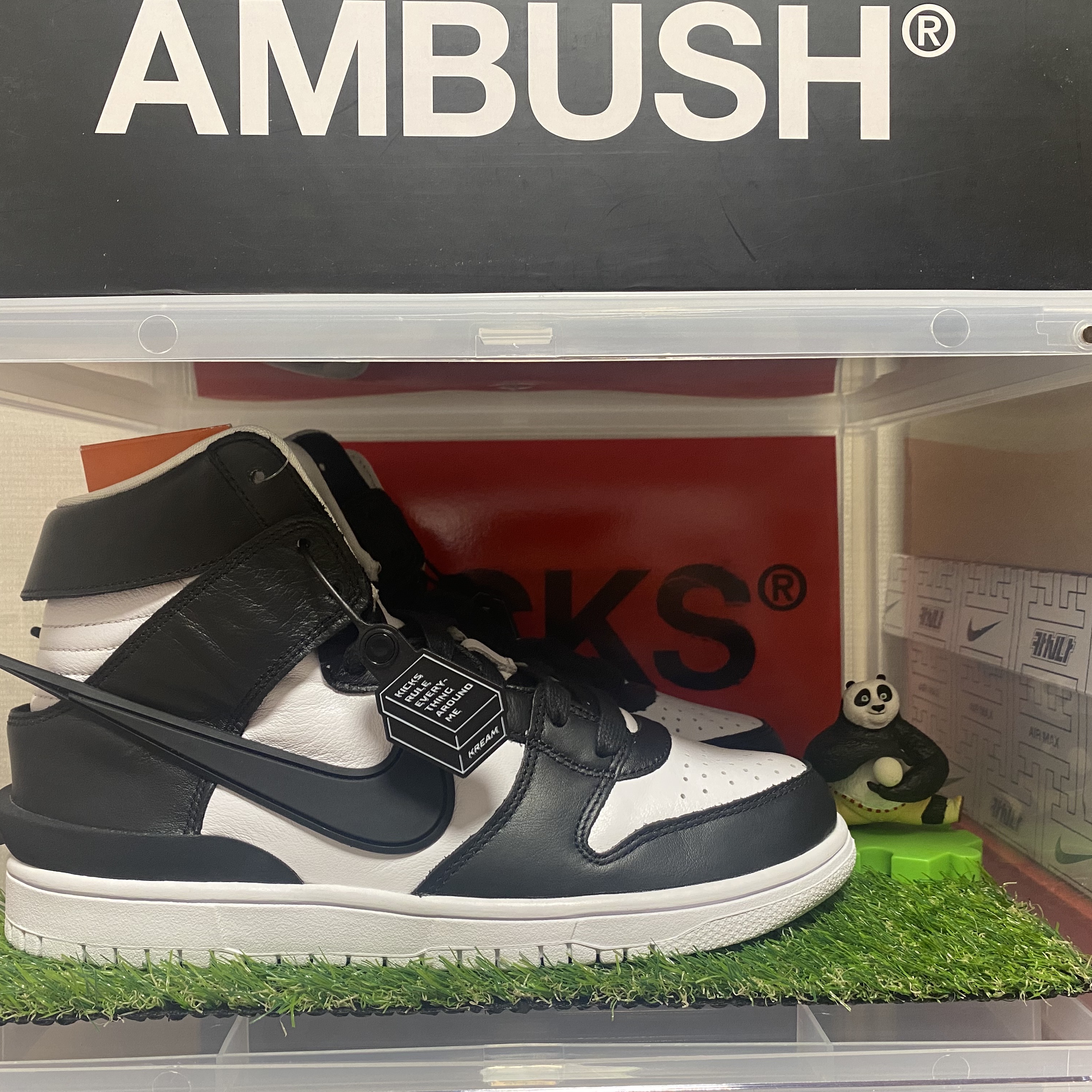 Nike x Ambush Dunk High Black 착용 스타일