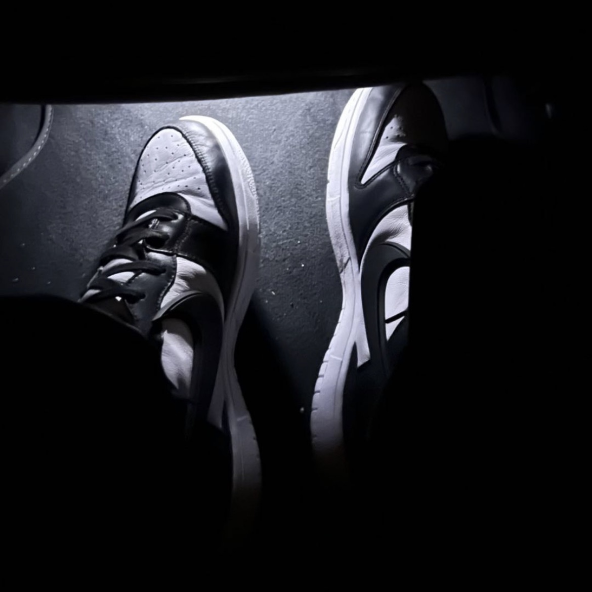 (W) Nike Dunk Low Black 착용 스타일