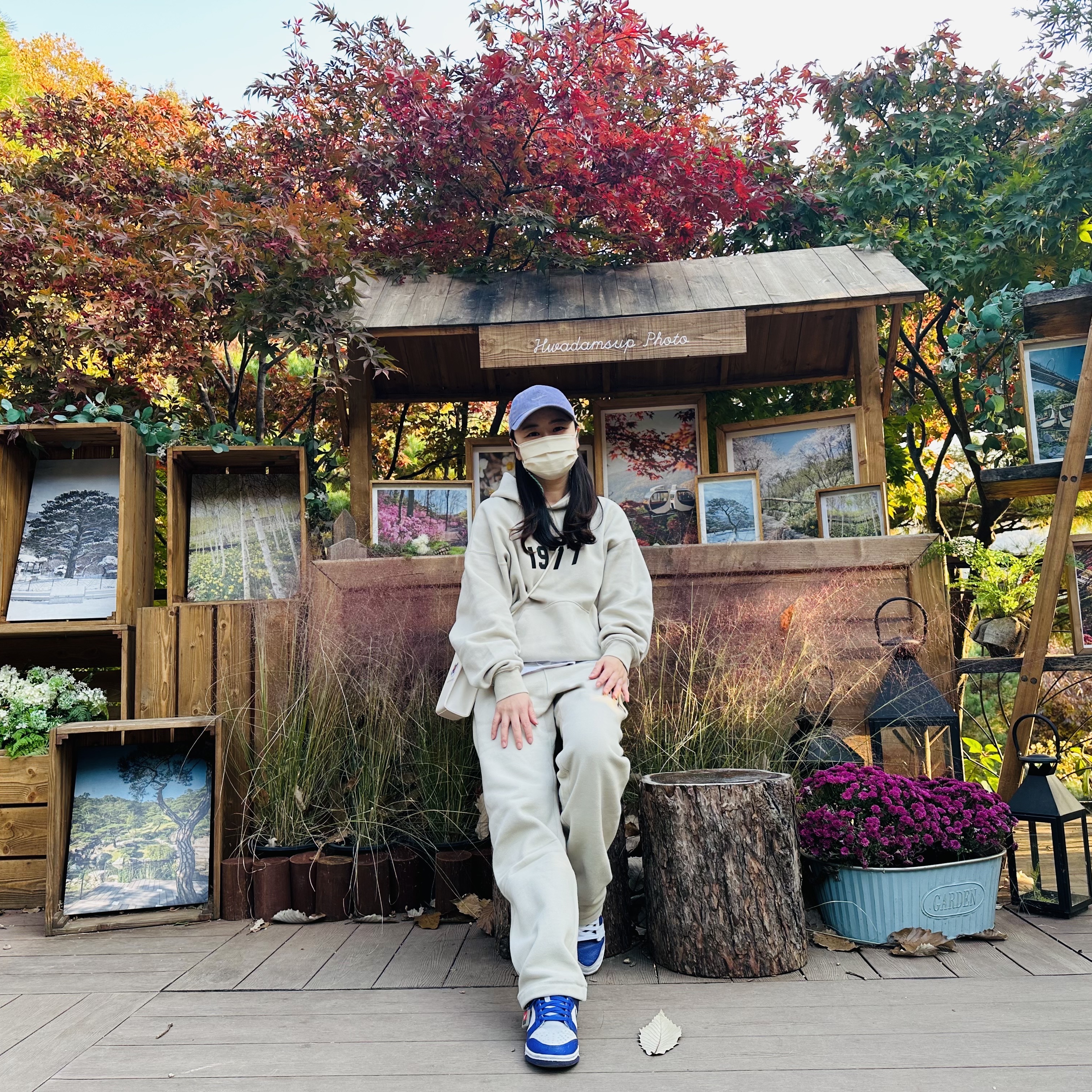 Nike Heritage 86 Corduroy Cap Lavender, (Kids) Essentials 1977 Hoodie Wheat - 22SS 착용 스타일 - 1