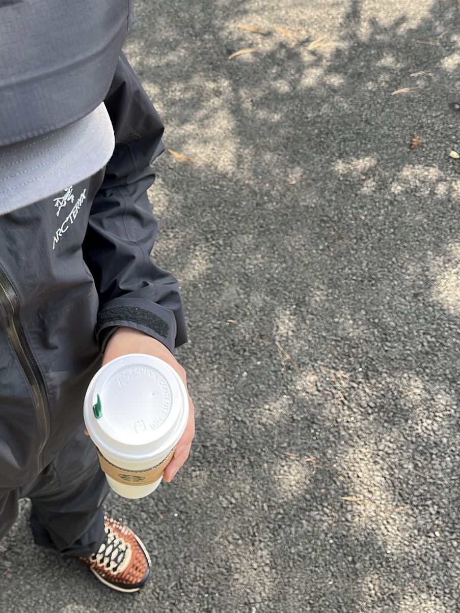 Arc'teryx Beta LT Jacket Black, Asics x Kiko Kostadinov Gel-Delva 1 Caramel 착용 스타일
