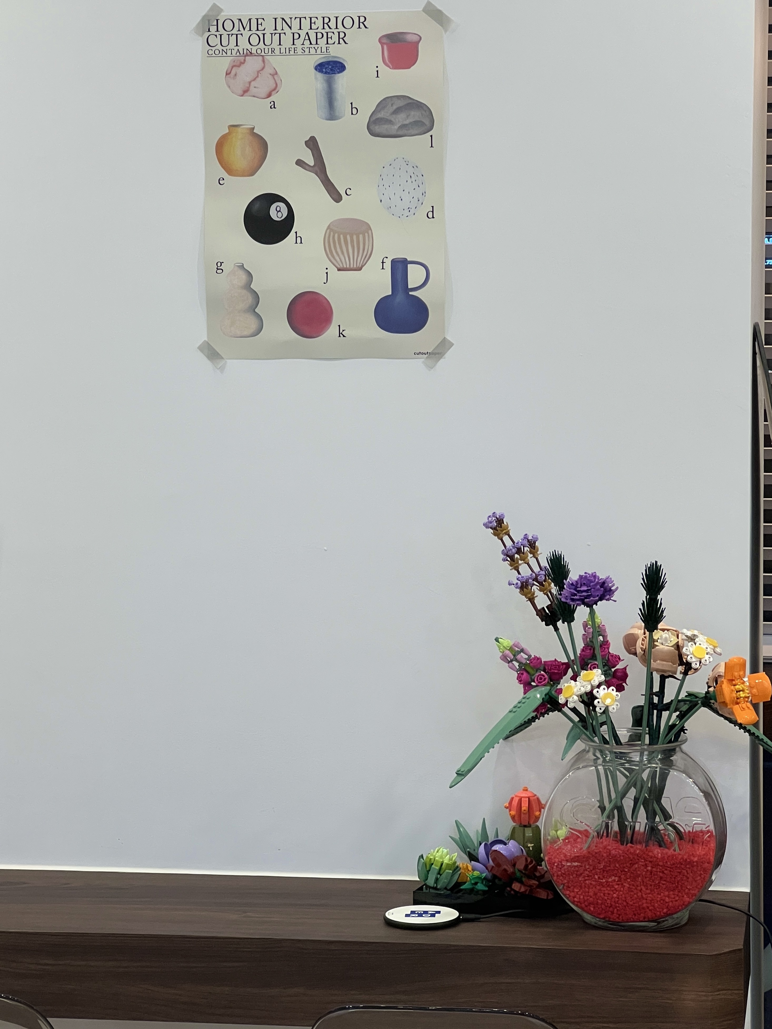 Supreme Fish Bowl - 20FW, Lego Flower Bouquet 착용 스타일