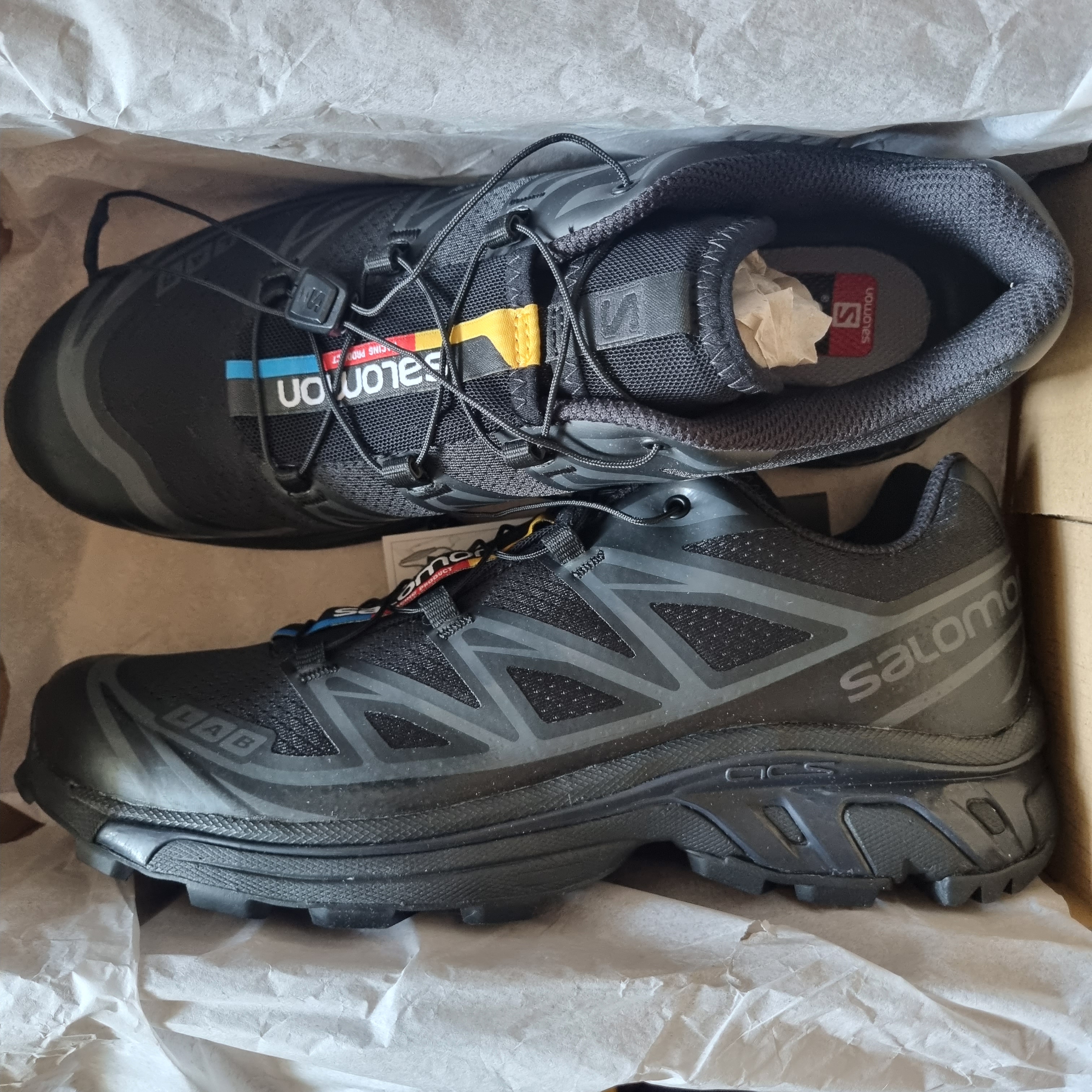 Salomon XT-6 ADV Black 착용 스타일