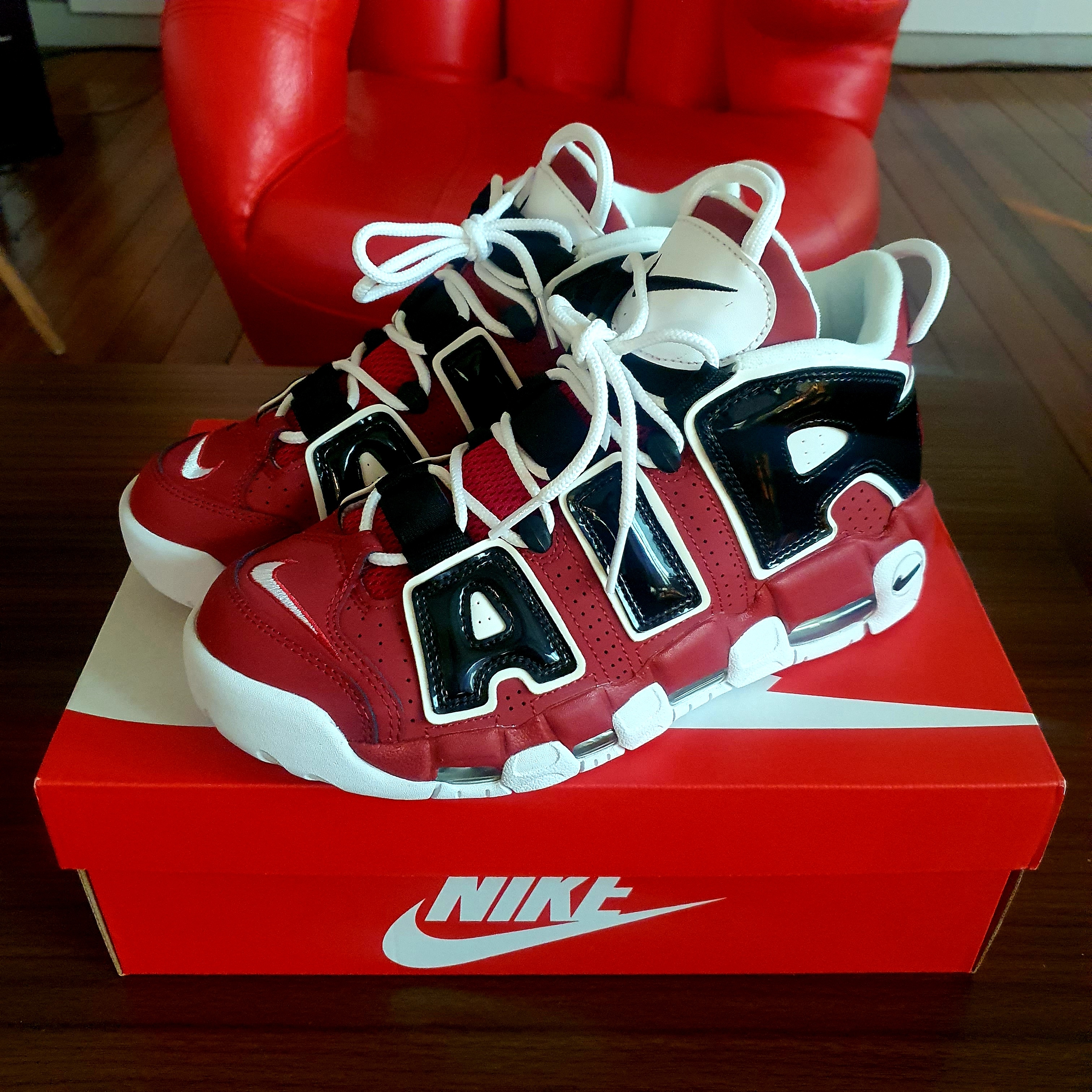 Nike Air More Uptempo 96 Bulls 2021 착용 스타일
