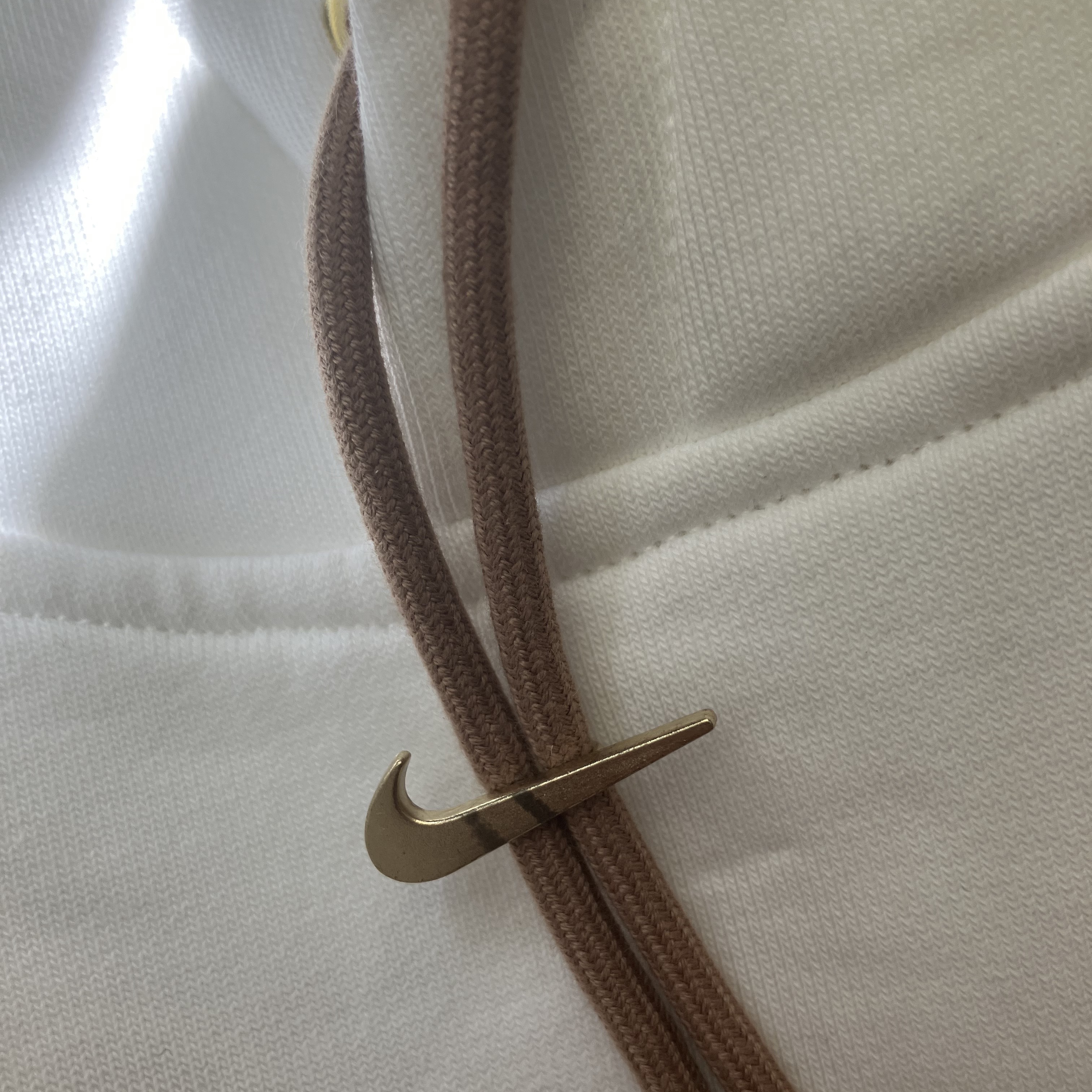 Nike x Jacquemus NRG Fleece Hoodie Sail - Asia 착용 스타일