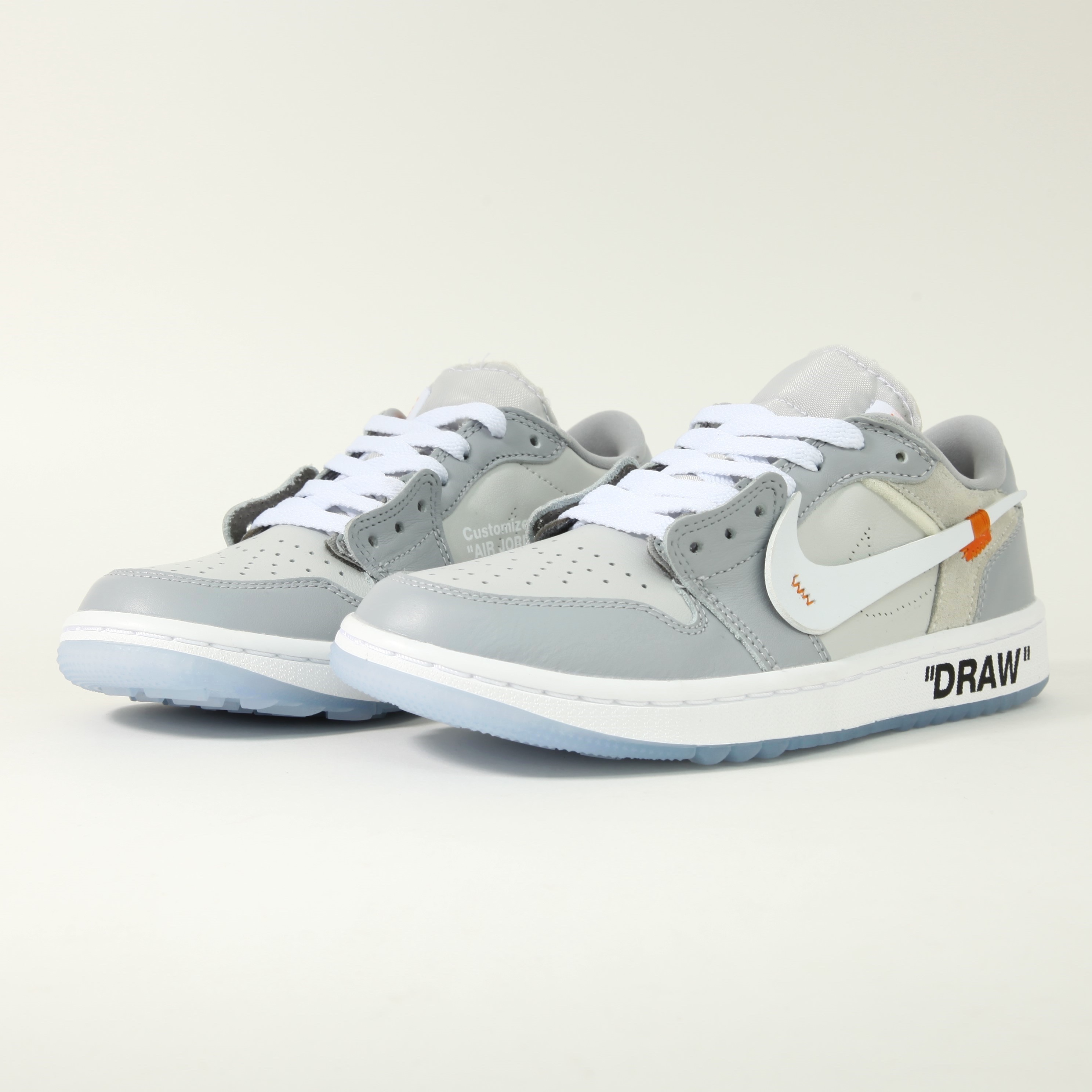 Jordan 1 Low Golf Wolf Grey 착용 스타일 - 3