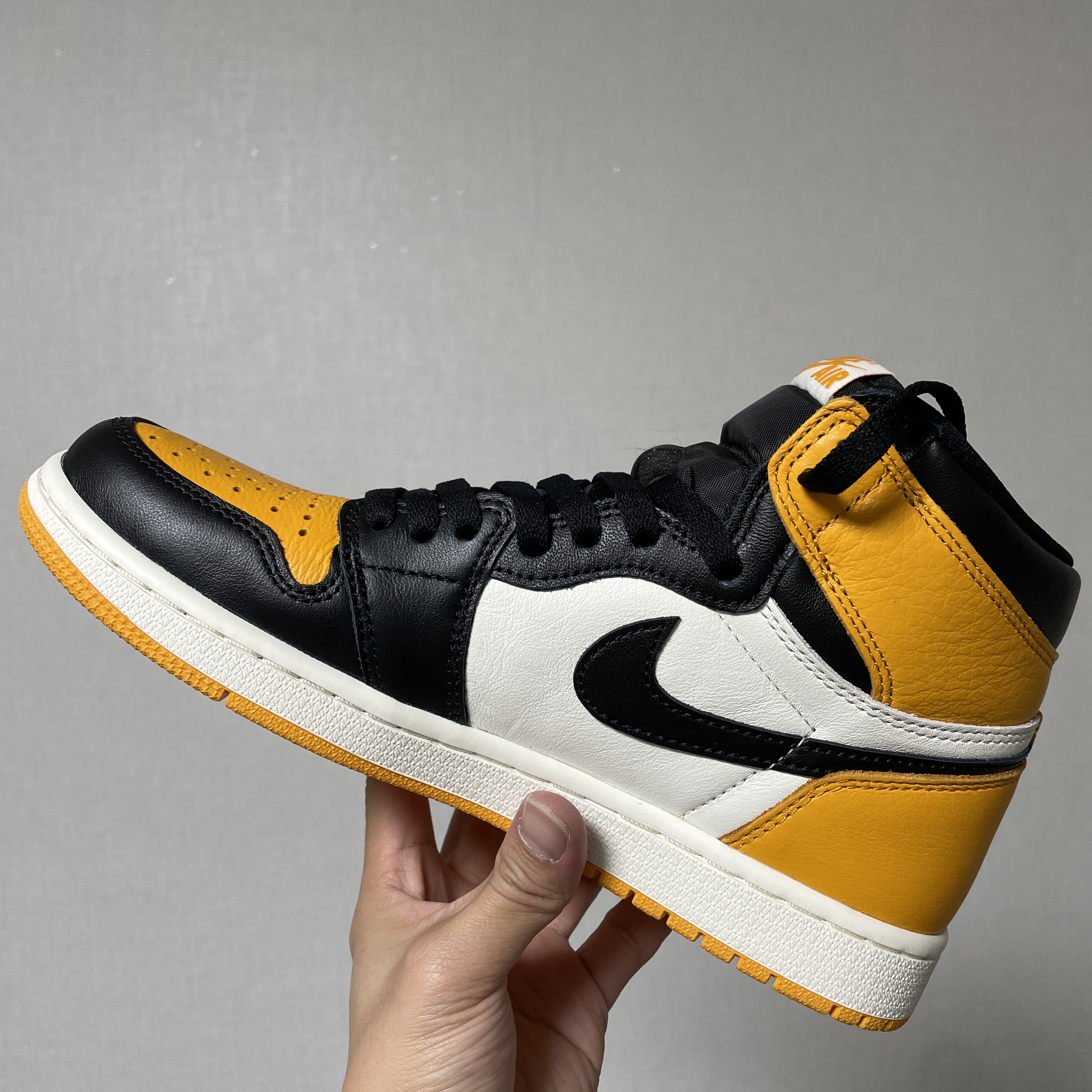 Jordan 1 Retro High OG Taxi 착용 스타일