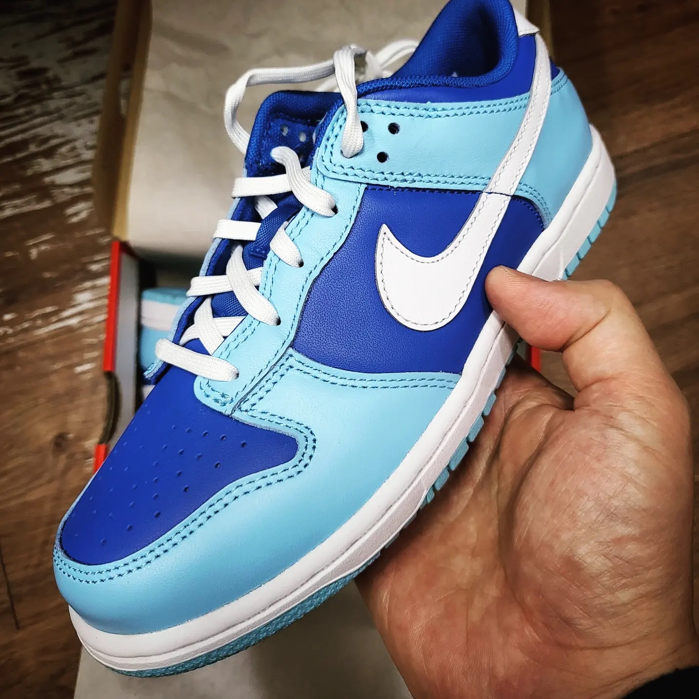 (PS) Nike Dunk Low Retro QS Argon 착용 스타일