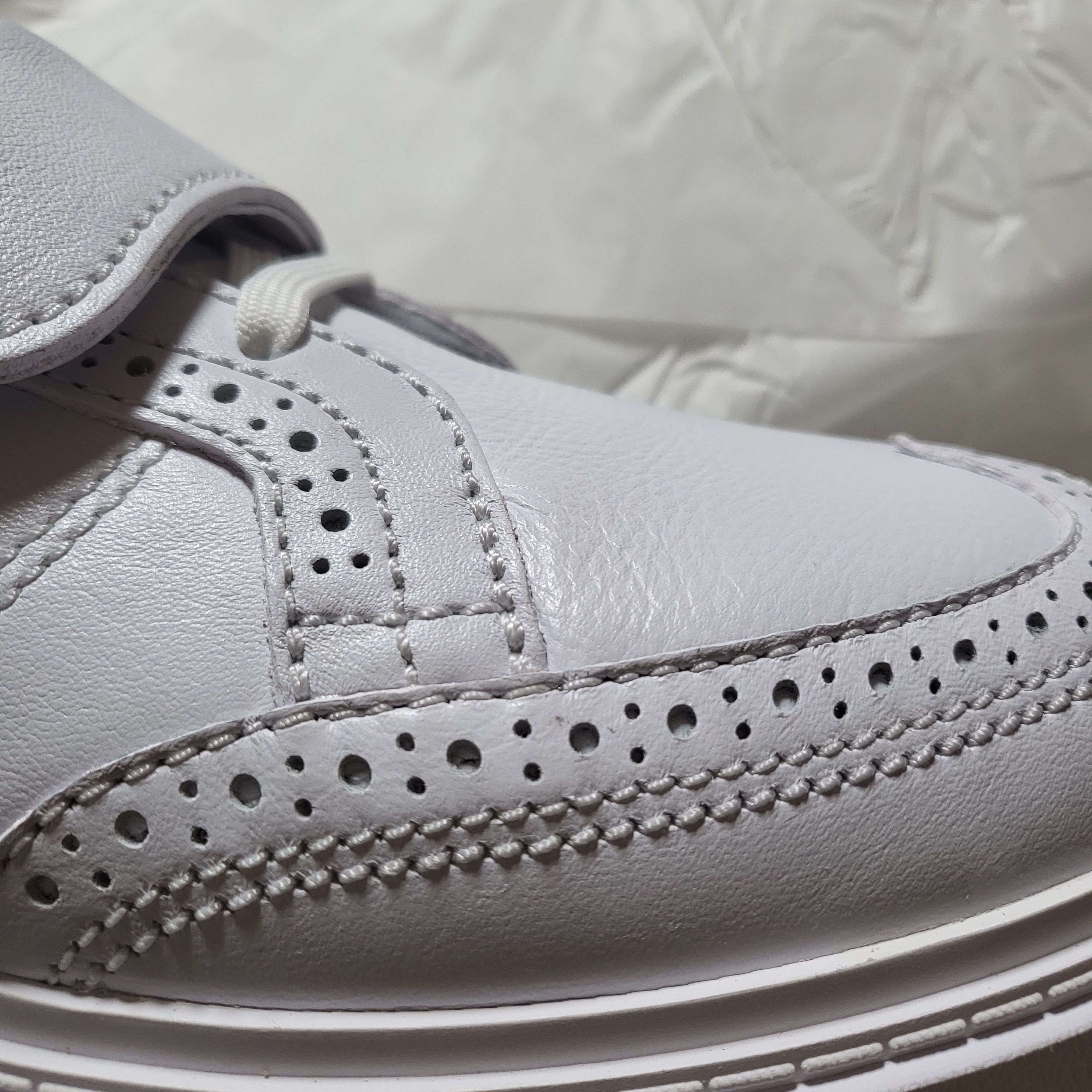 Nike x Peaceminusone Kwondo1 White 착용 스타일 - 4