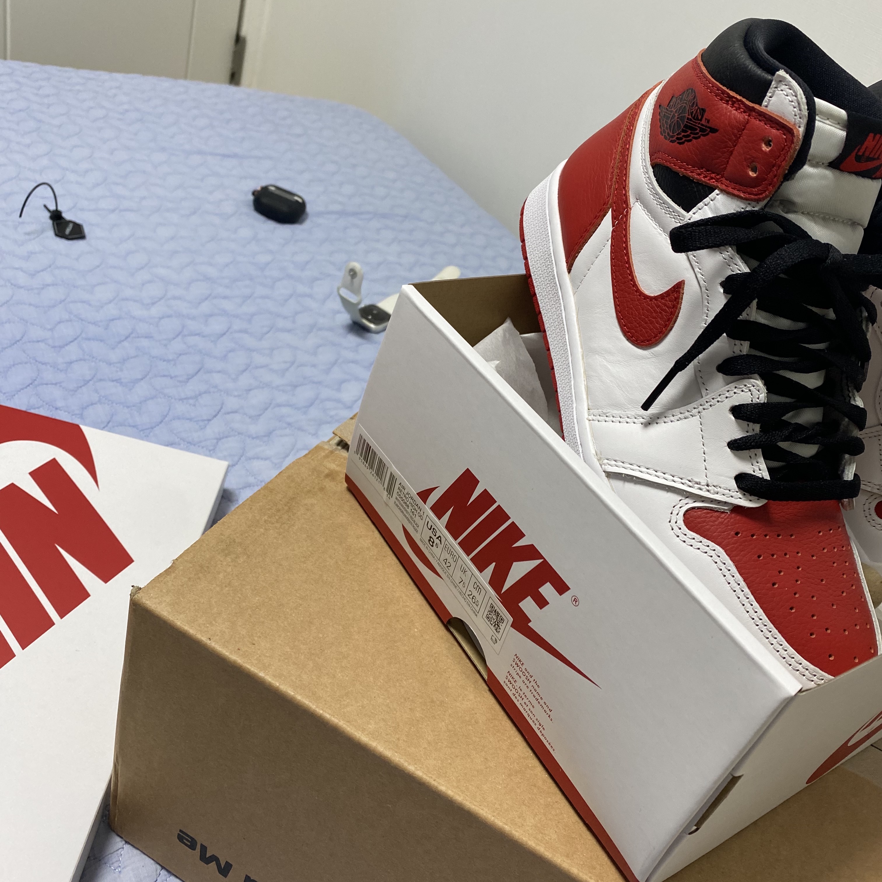 Jordan 1 Retro High OG Heritage 착용 스타일 - 2