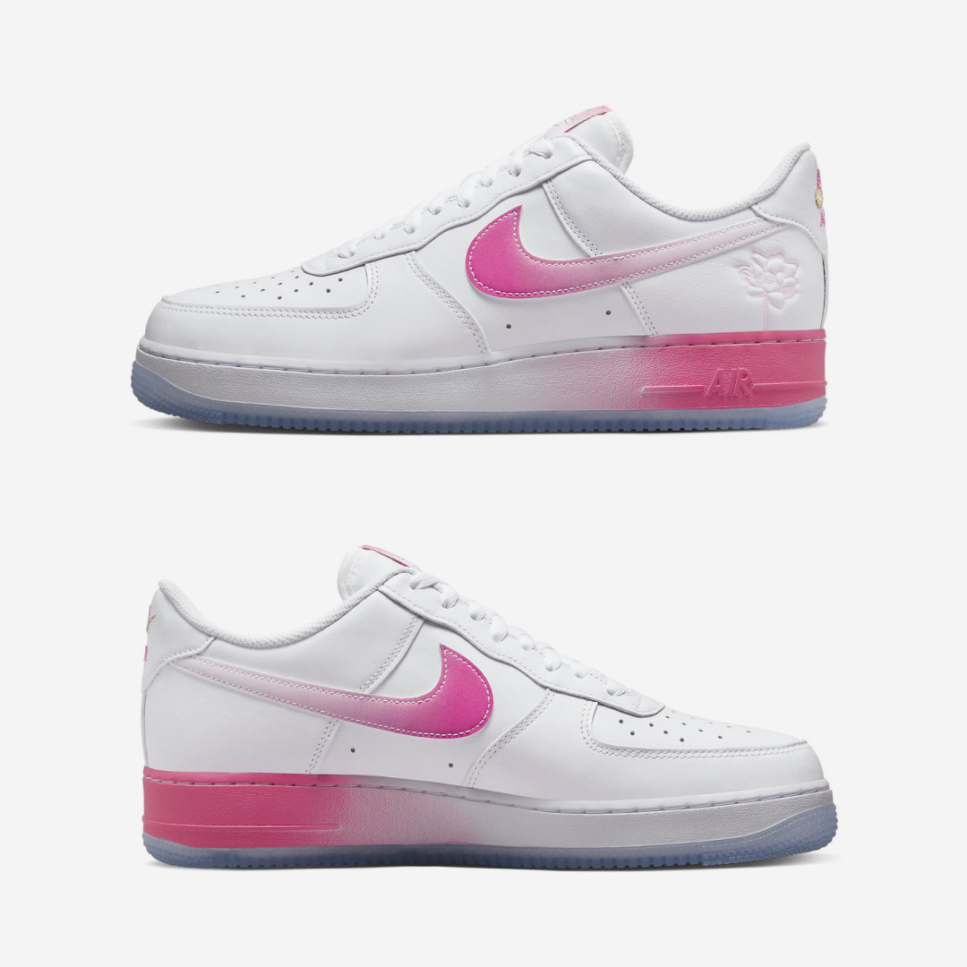 Nike Air Force 1 '07 Low White, Nike Air Force 1 '07 QS Valentine's Day 착용 스타일 - 3