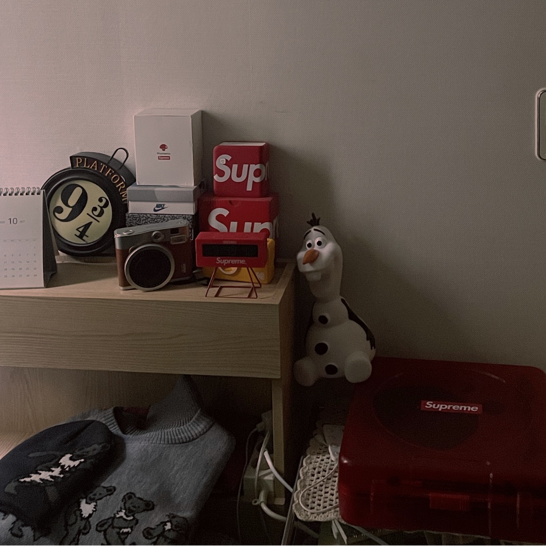 Supreme x Seiko Marathon Clock - 21SS 착용 스타일 - 1