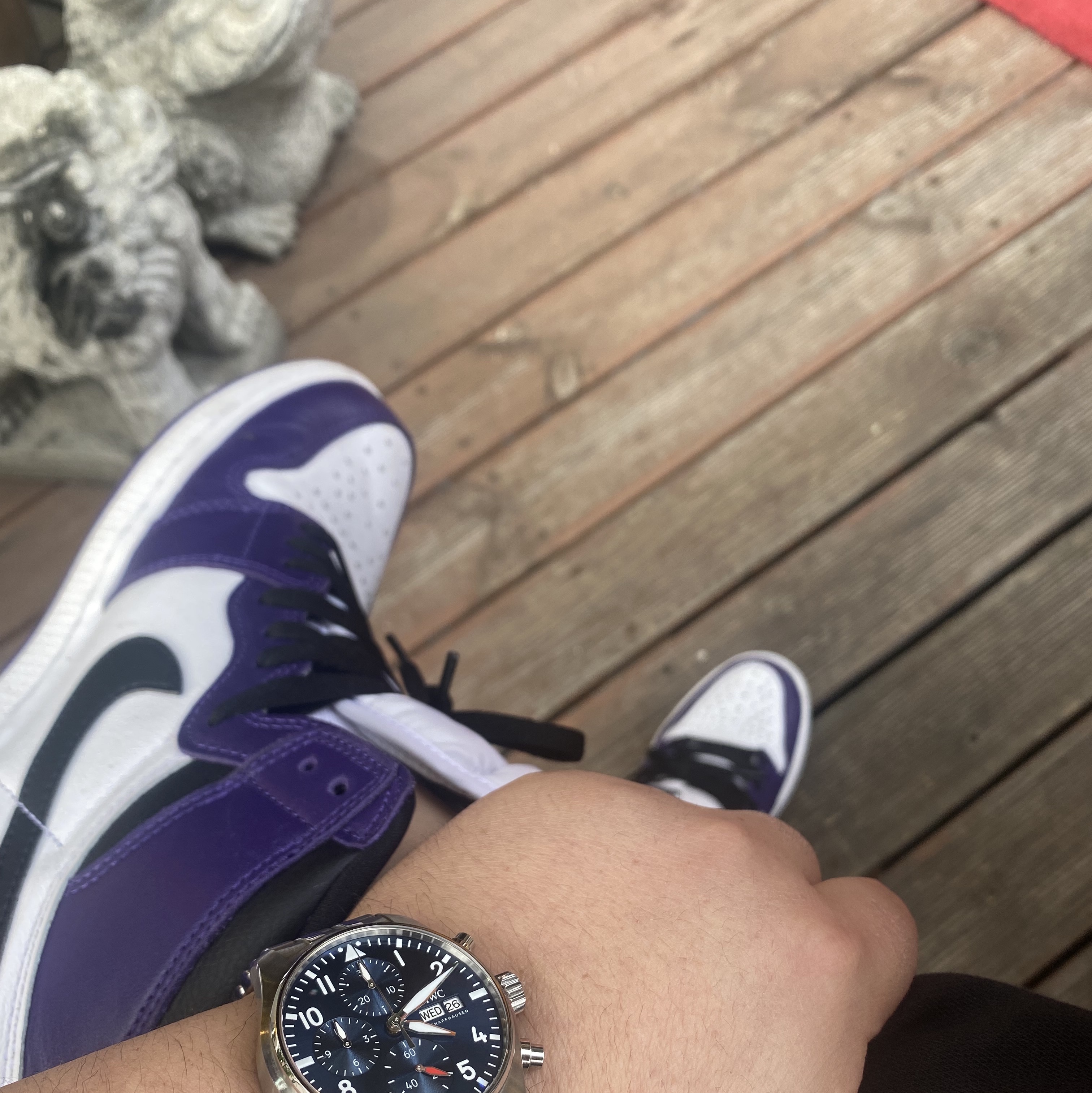 Jordan 1 Retro High OG Court Purple 2020 착용 스타일
