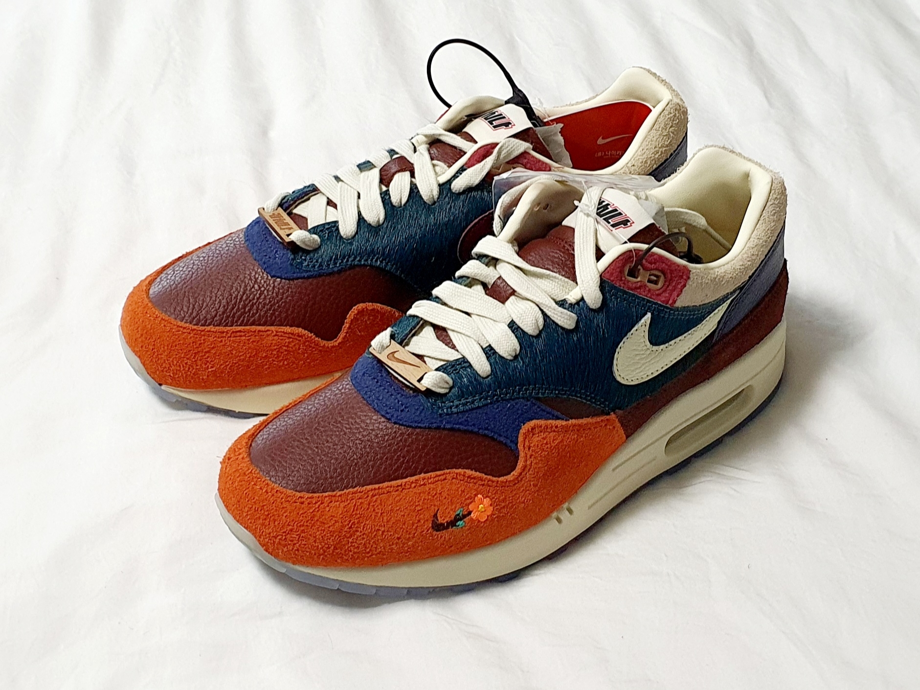 Nike x Kasina Air Max 1 SP Won-Ang Orange 착용 스타일 - 2