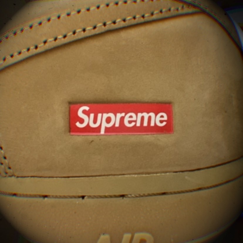Nike x Supreme Air Force 1 Low Flax 착용 스타일 - 1