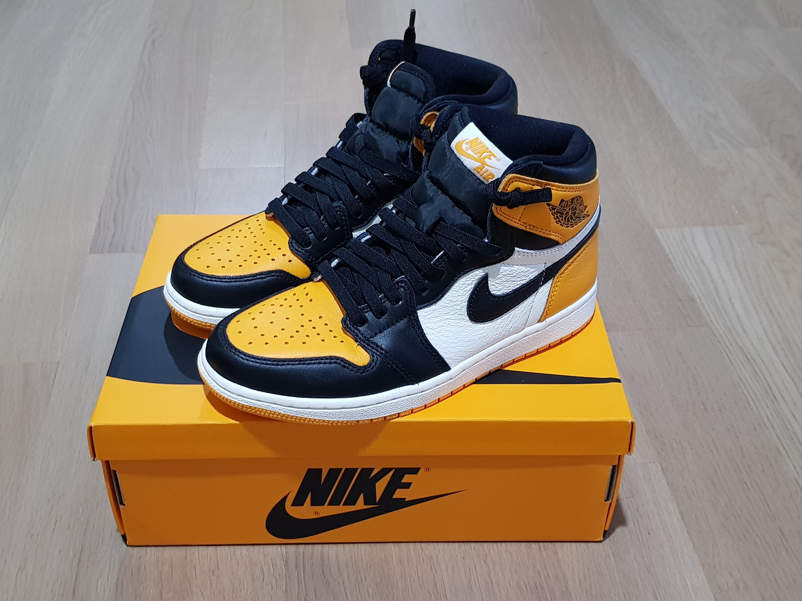 Jordan 1 Retro High OG Taxi 착용 스타일