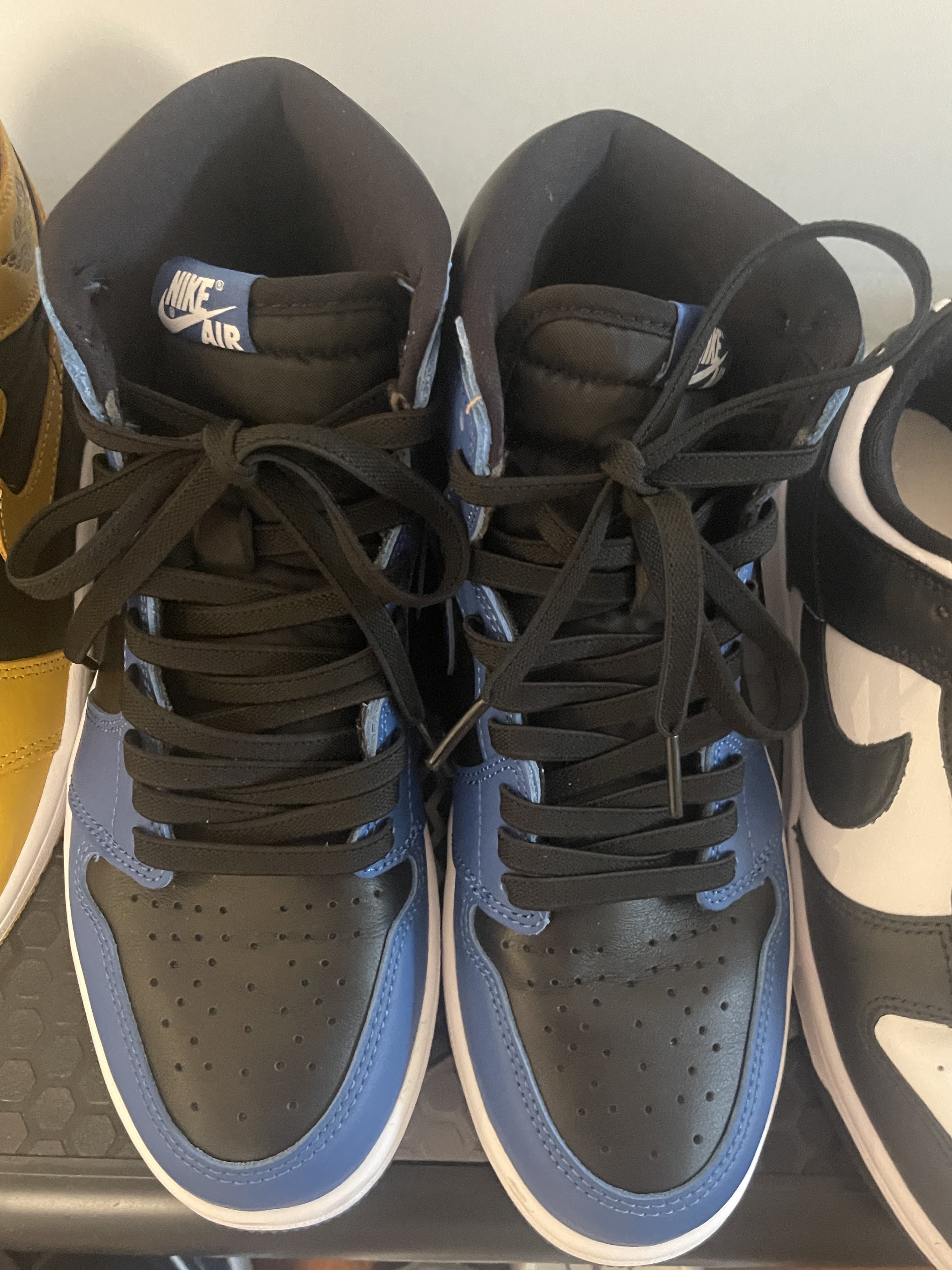 Jordan 1 Retro High OG Dark Marina Blue 착용 스타일