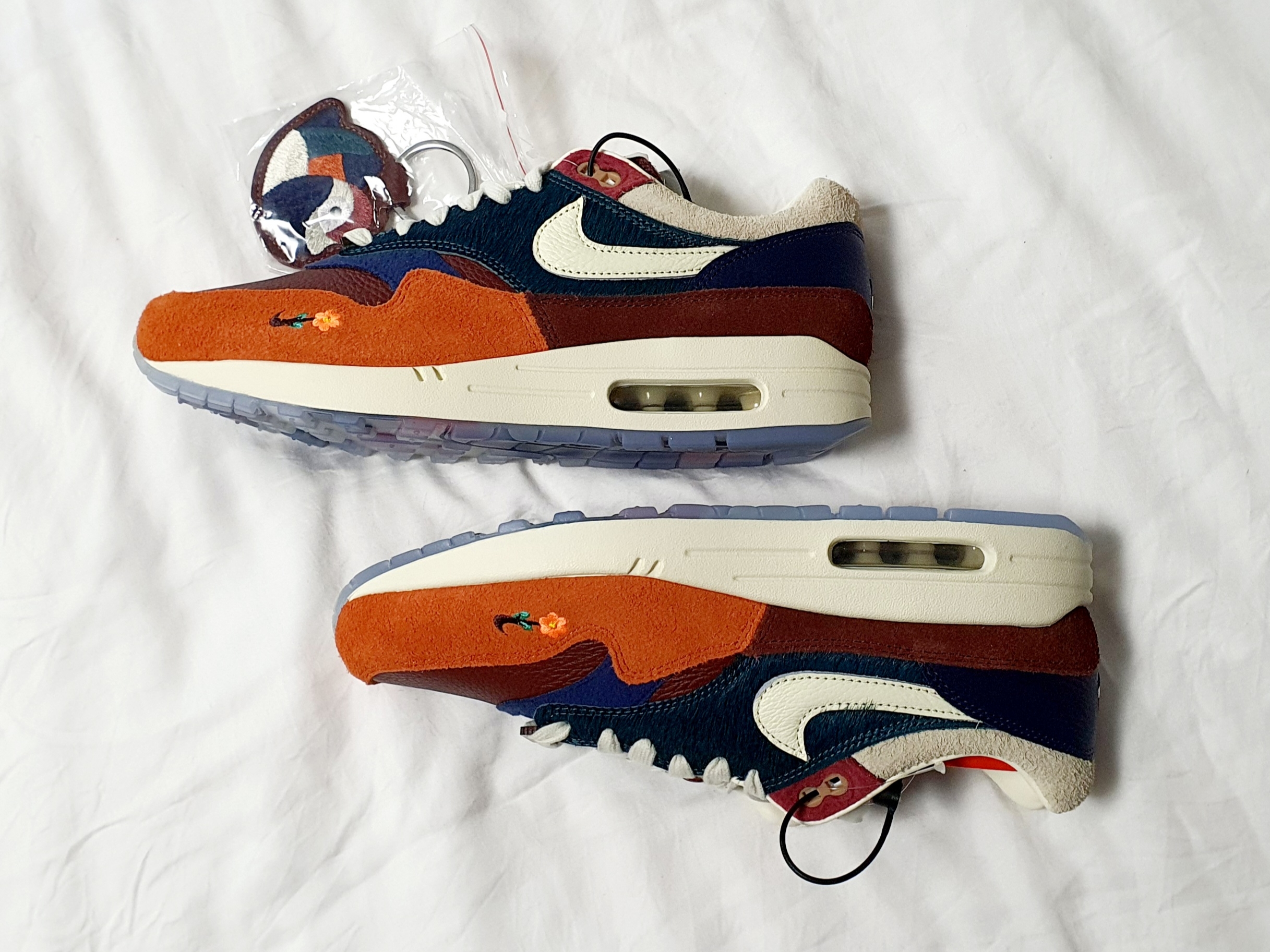 Nike x Kasina Air Max 1 SP Won-Ang Orange 착용 스타일 - 5