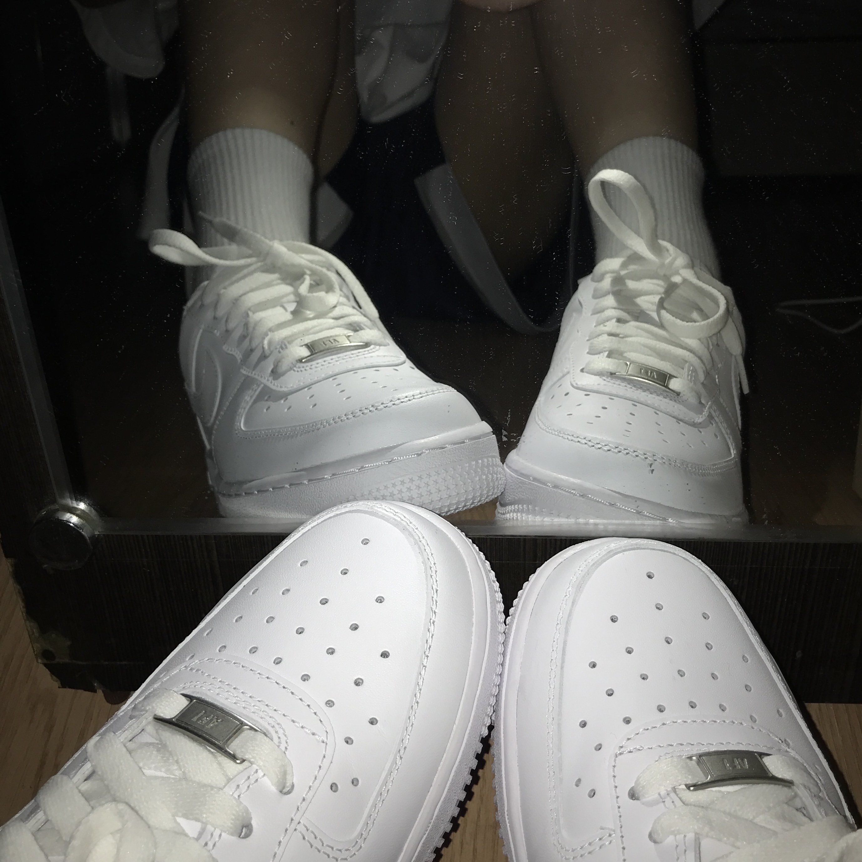 Nike Air Force 1 '07 Low White 착용 스타일