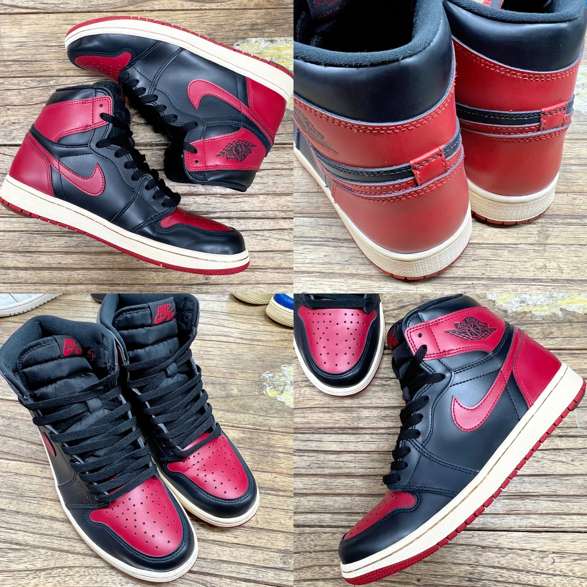 Jordan 1 Retro High OG Patent Bred 착용 스타일