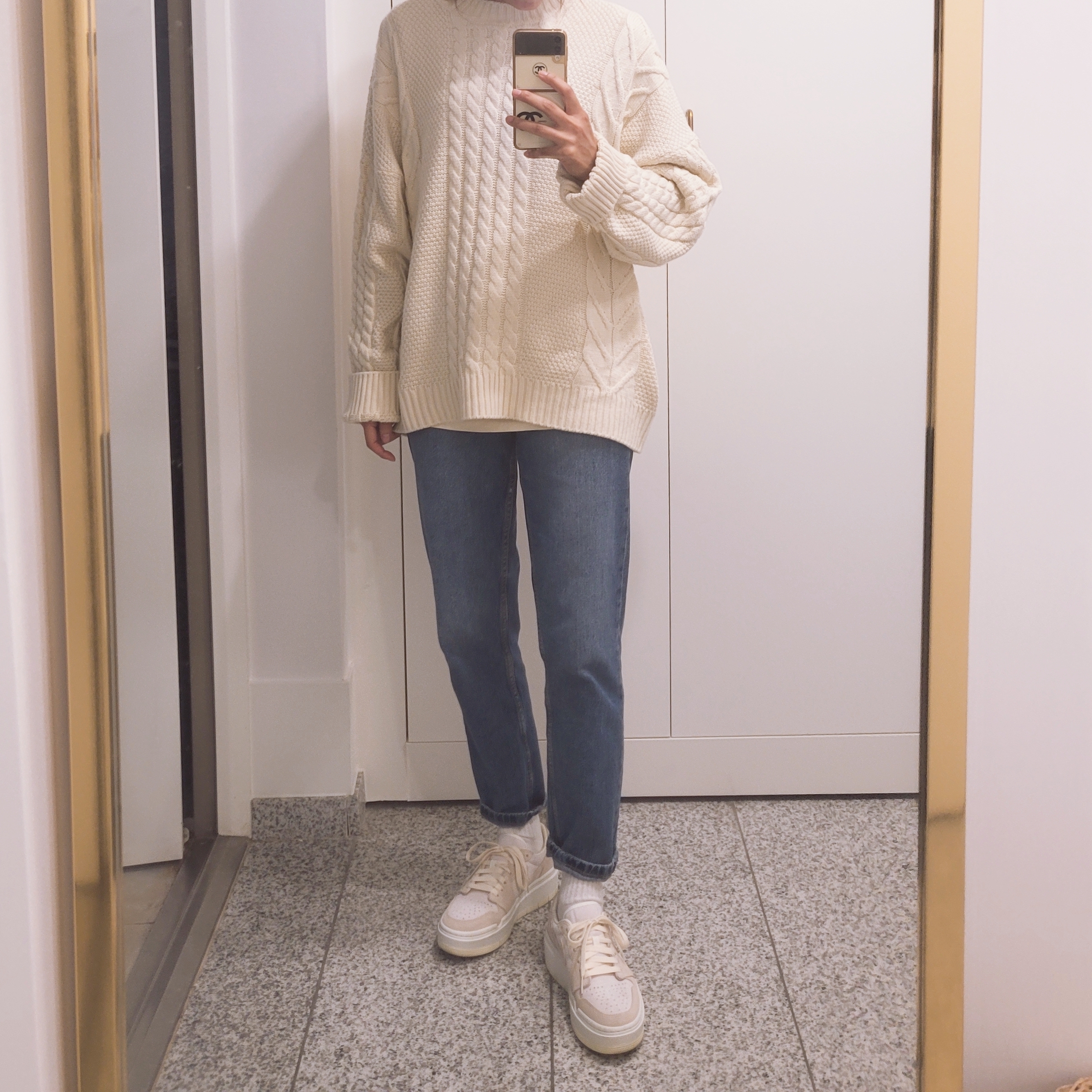 (W) Jordan 1 Elevate Low Coconut Milk 착용 스타일 - 2