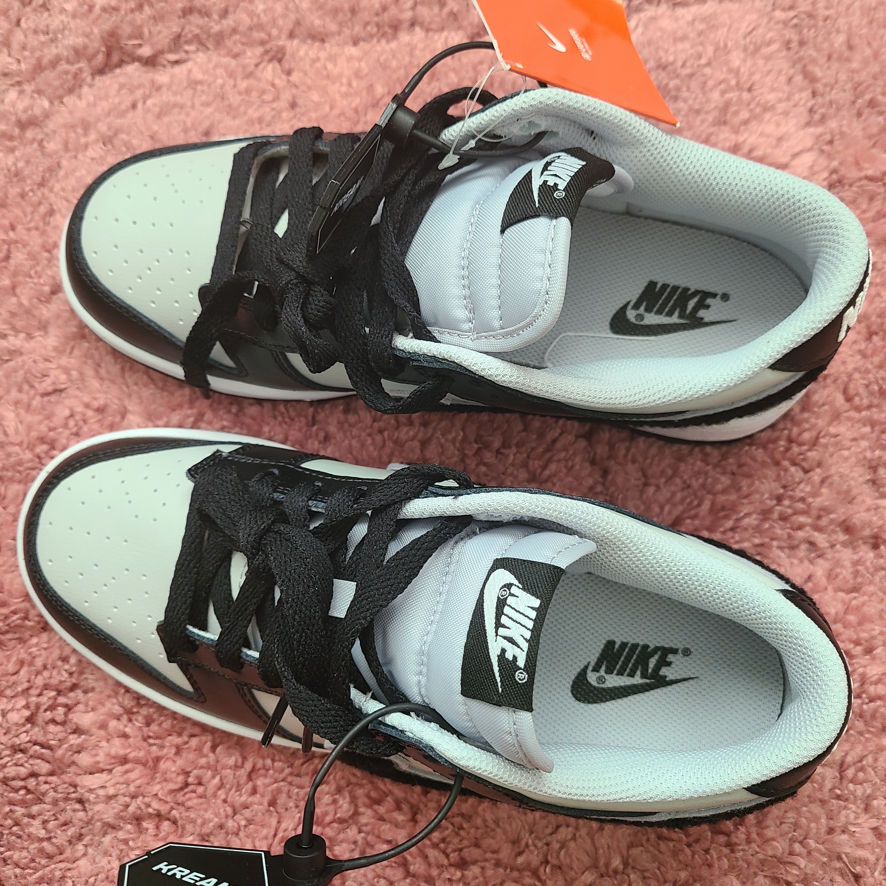 Nike Dunk Low Retro Grey Fog Black 착용 스타일 - 3