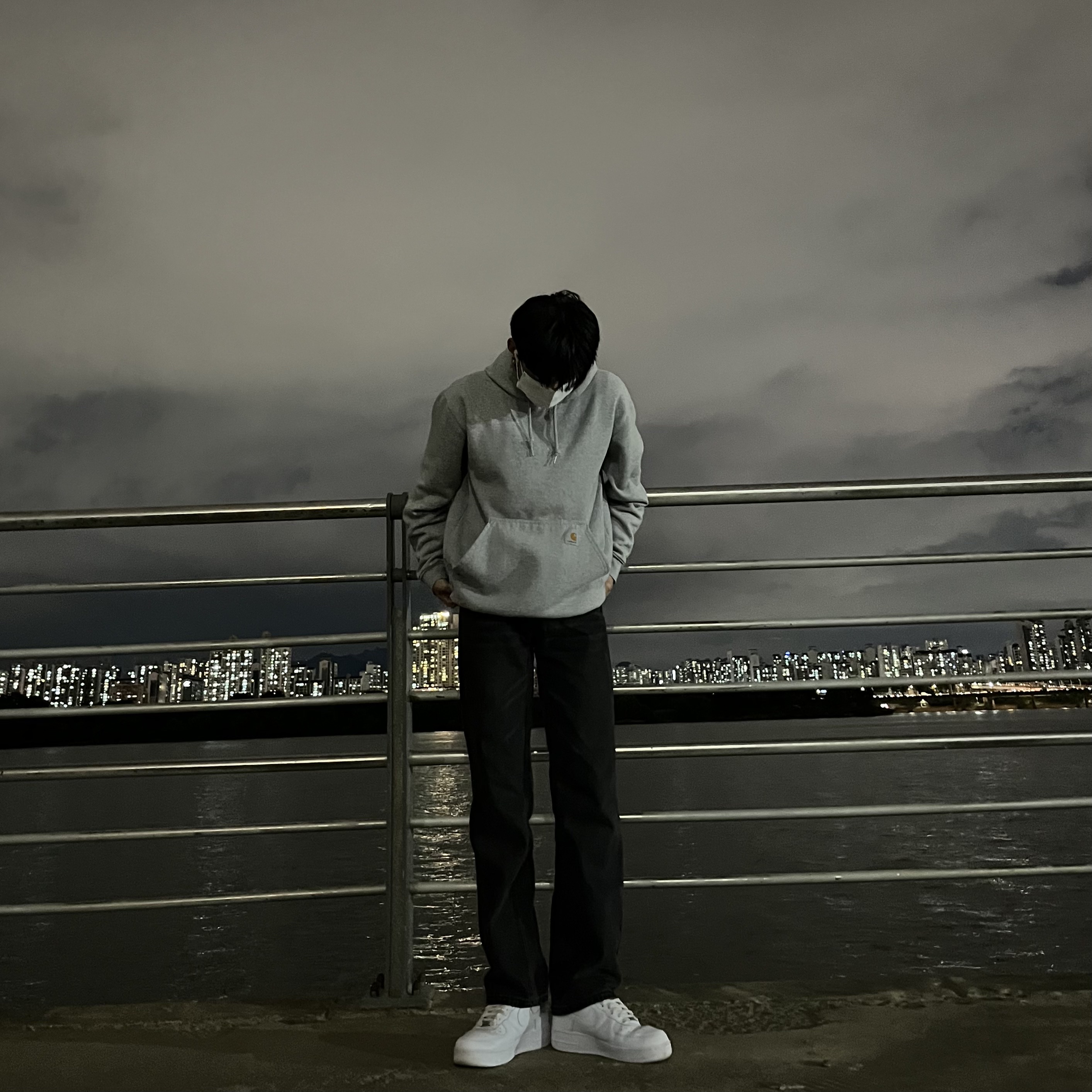 Nike Air Force 1 '07 Low White 착용 스타일 - 2