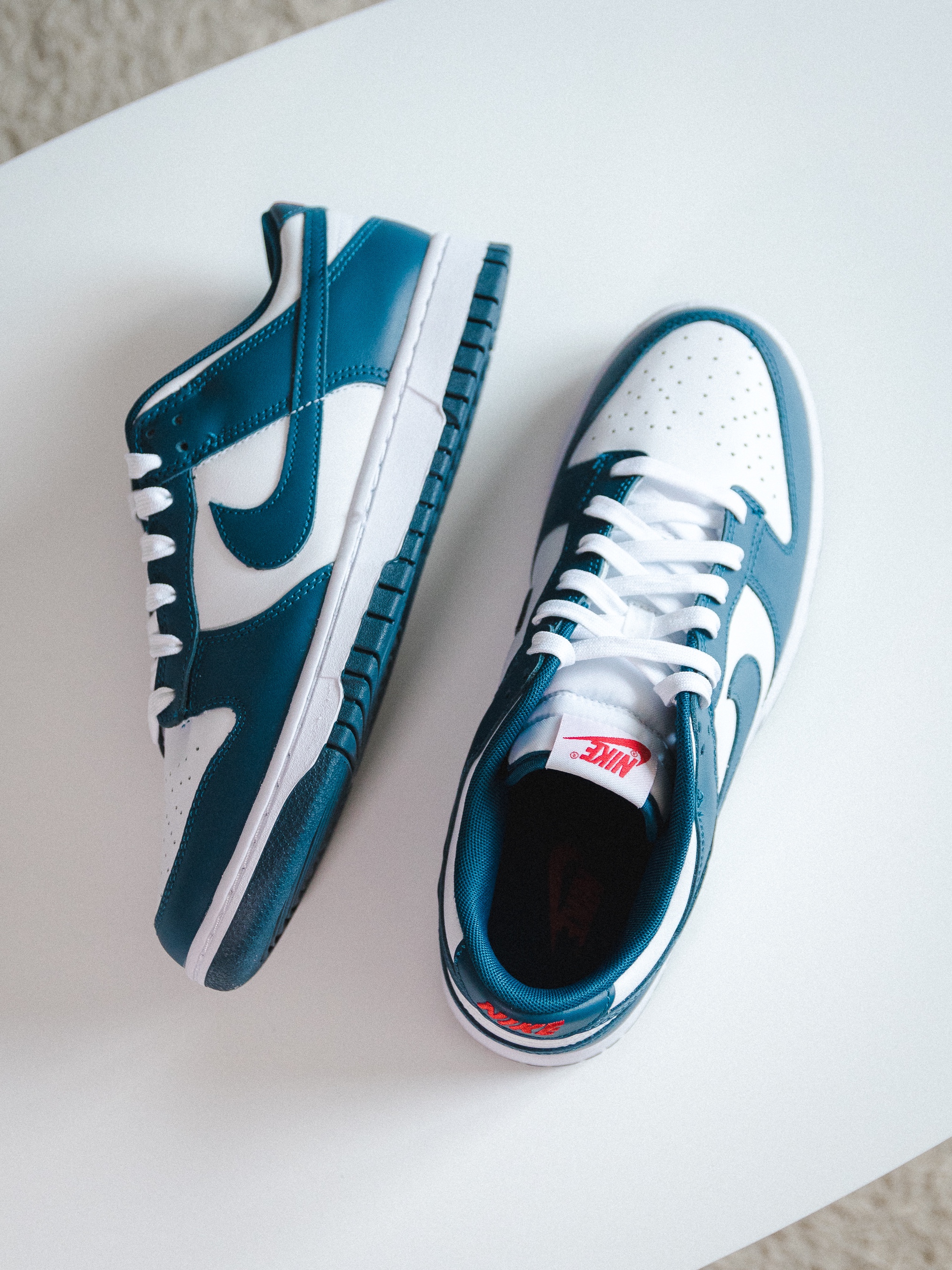 Nike Dunk Low Retro Valerian Blue 착용 스타일 - 2