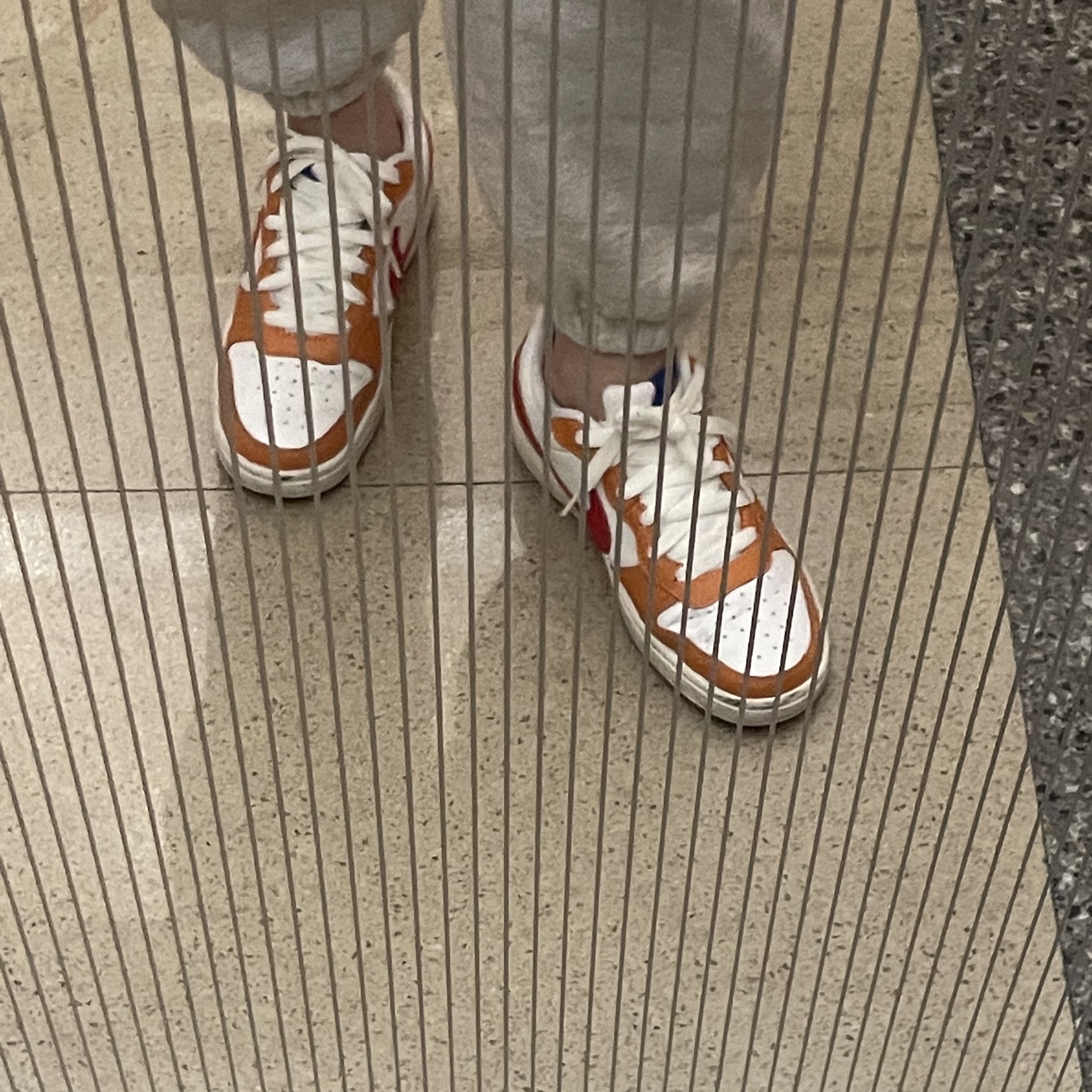 (GS) Nike Court Borough 2 Hot Curry 착용 스타일