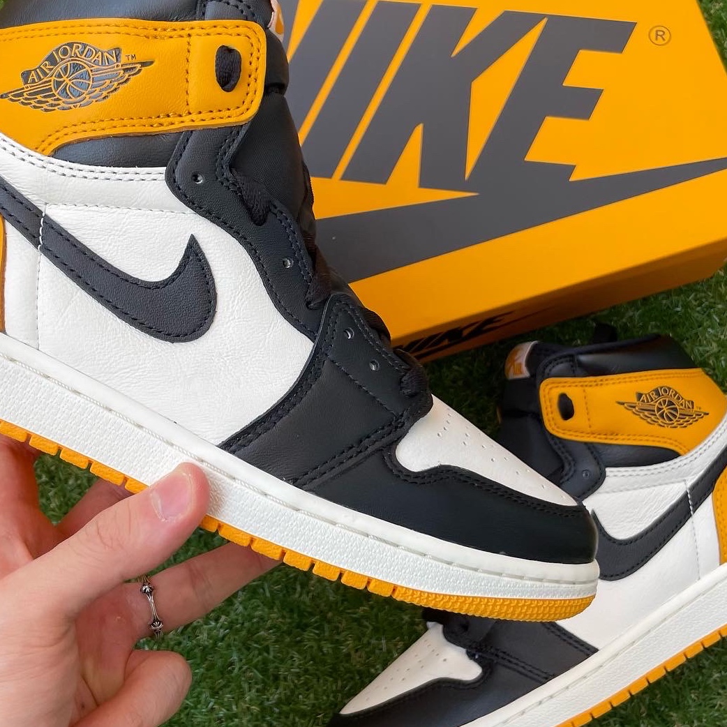 Jordan 1 Retro High OG Taxi, (GS) Jordan 1 Retro High OG Taxi 착용 스타일 - 2