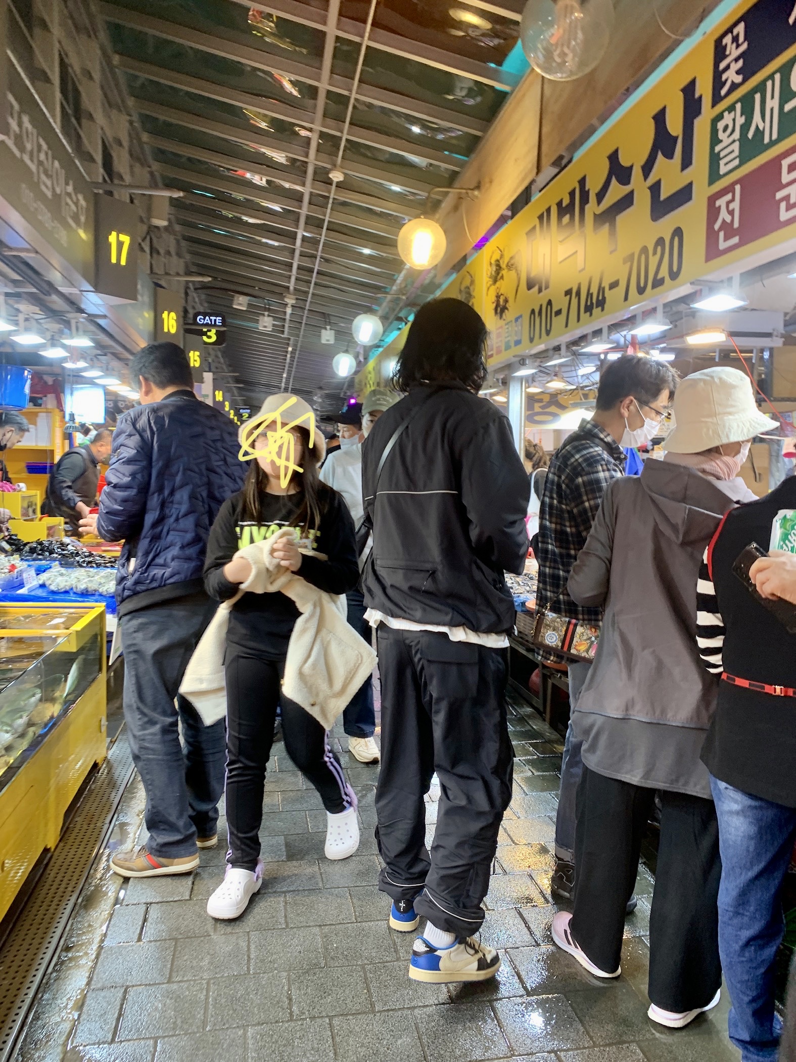 Palace Cordura RS Zip Off Jacket Black - 22FW, Palace Cordura RS Shell Cargos Black - 22FW 착용 스타일 - 3
