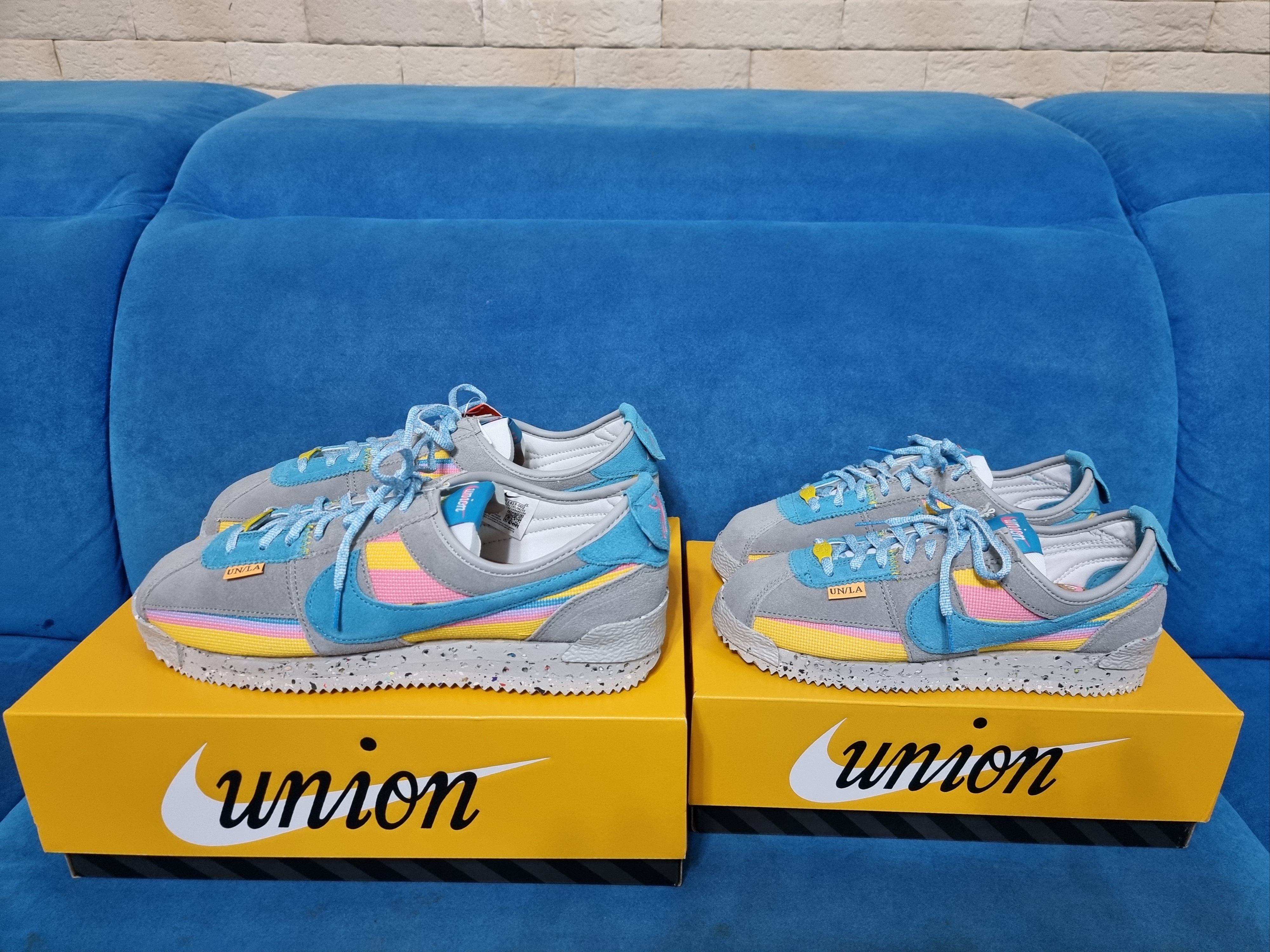 Nike x Union Cortez SP Light Smoke 착용 스타일 - 1