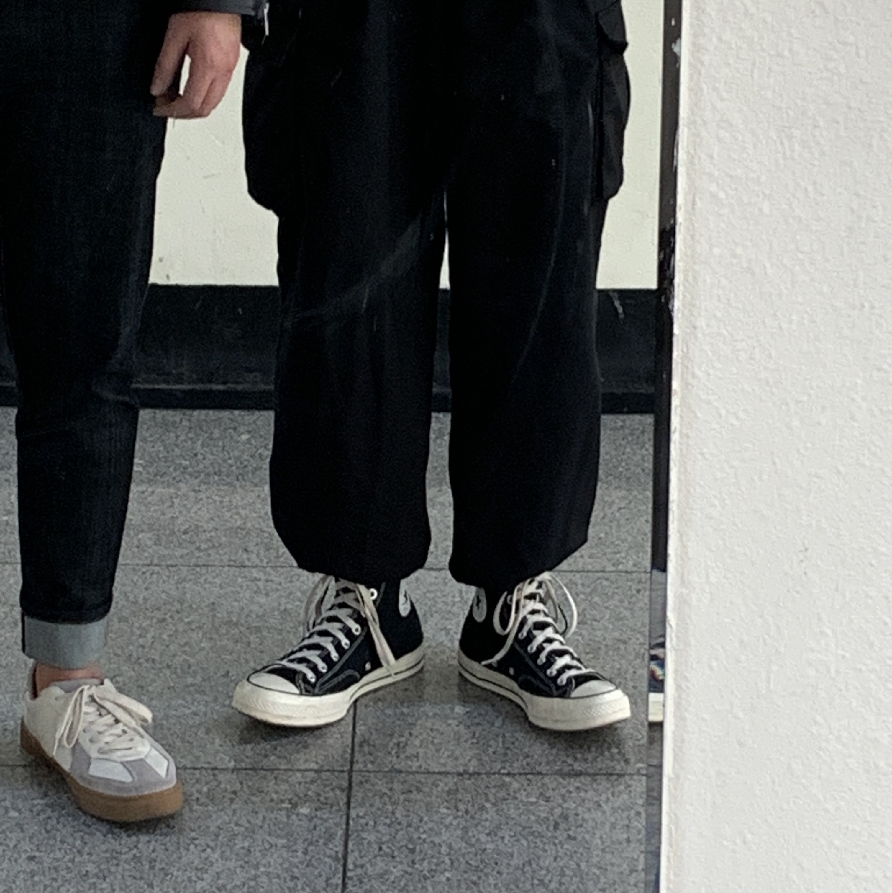 Converse Chuck 70 Hi Black 착용 스타일