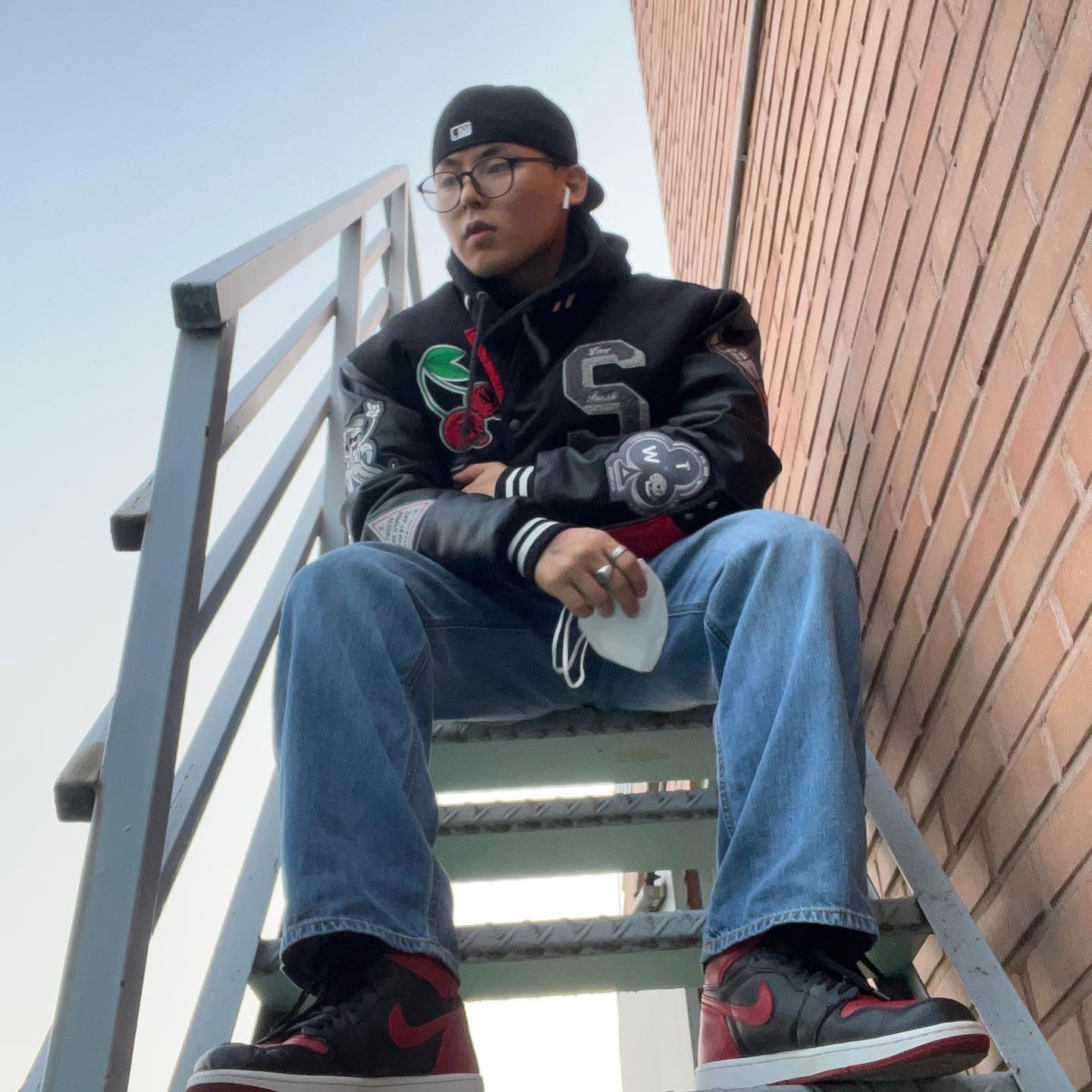Jordan 1 Retro High OG Bred Banned 2016 착용 스타일 - 1