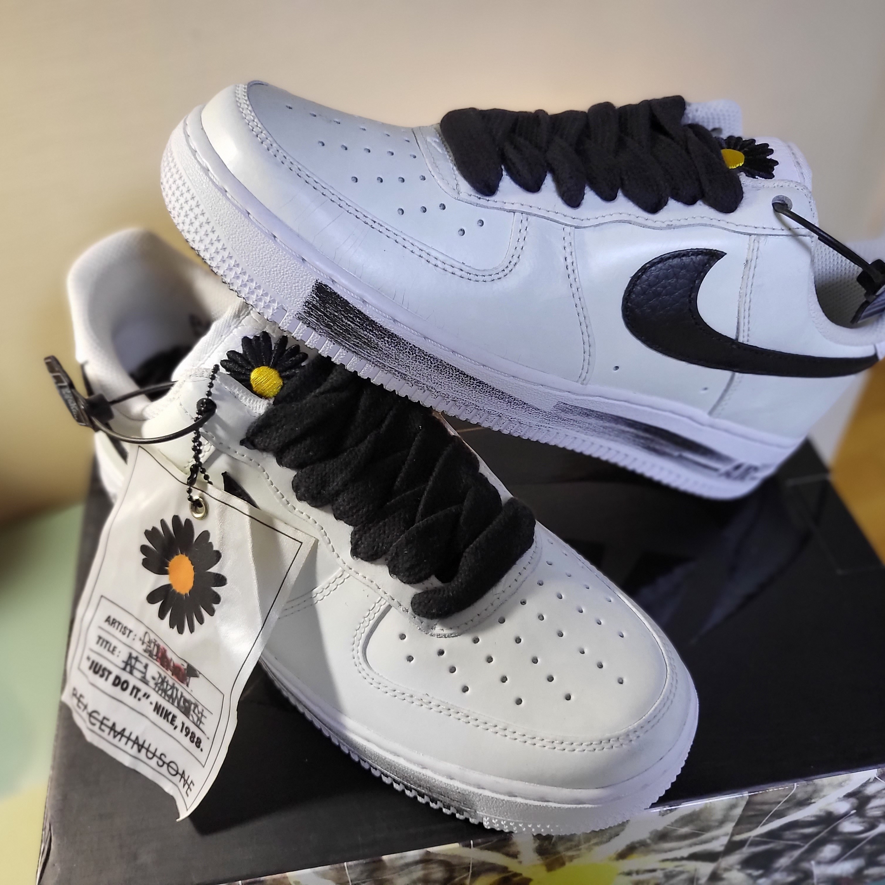 Nike x Peaceminusone Air Force 1 Low Para-Noise 2.0 착용 스타일 - 2