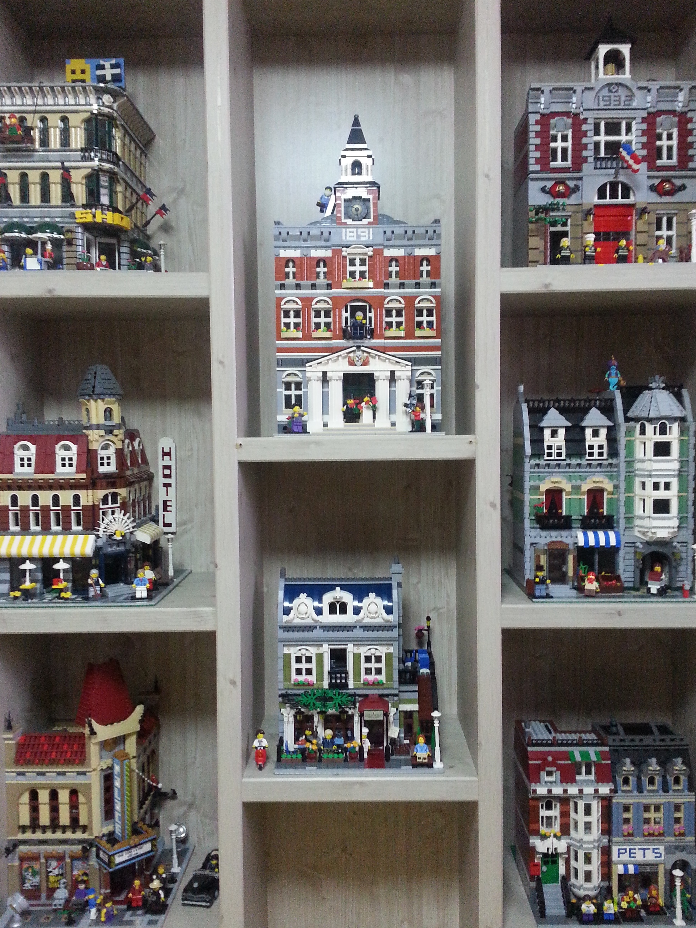 Lego Palace Cinema, Lego Cafe Corner 착용 스타일